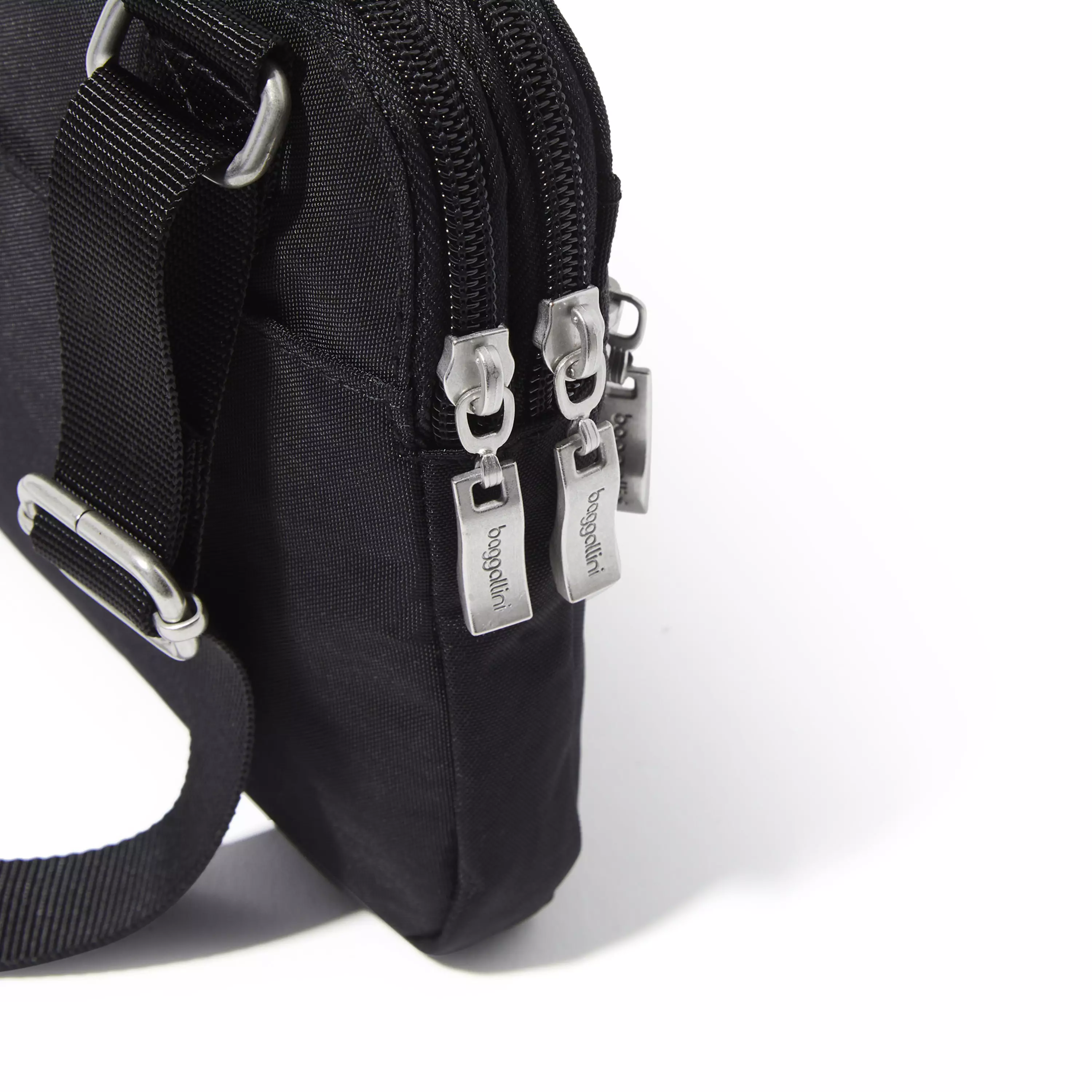 Double Zip Medium Crossbody