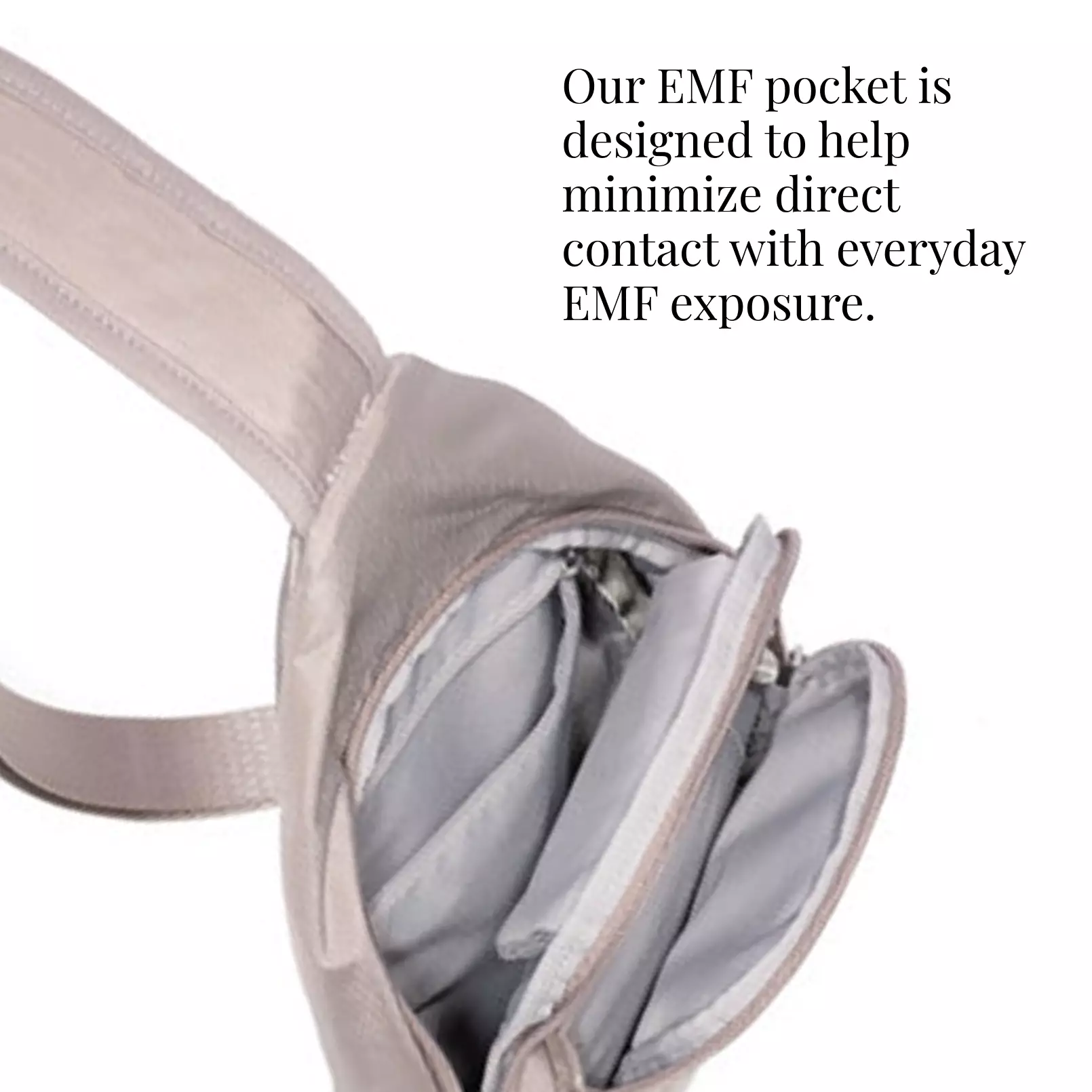 EMF Blocking Pocket - Modern Everywhere Sling