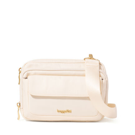 Modern Double Zip Crossbody
