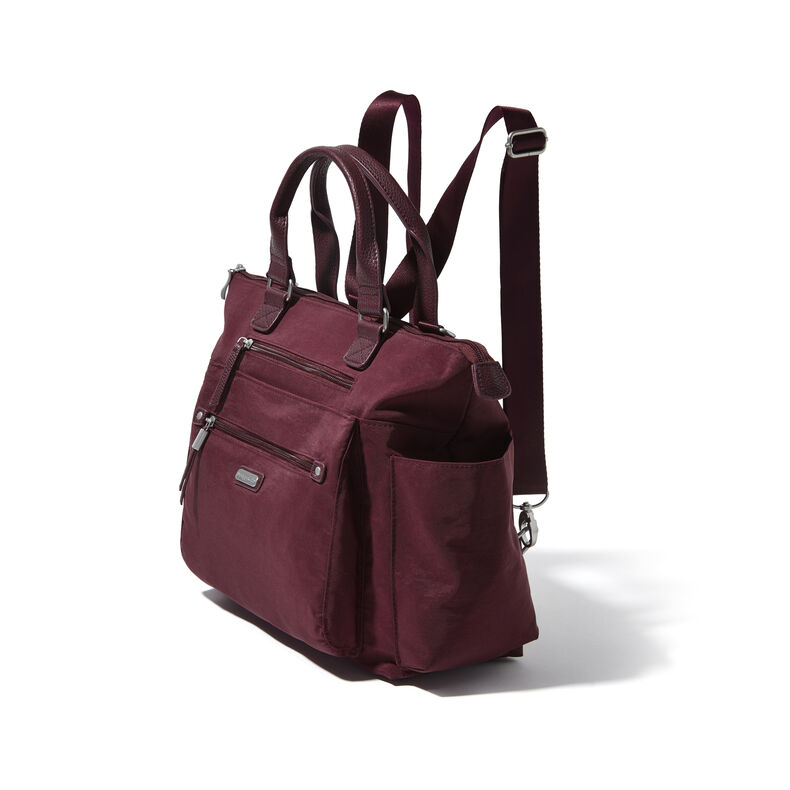 3-In-1 Convertible Backpack With RFID Phone Wristlet