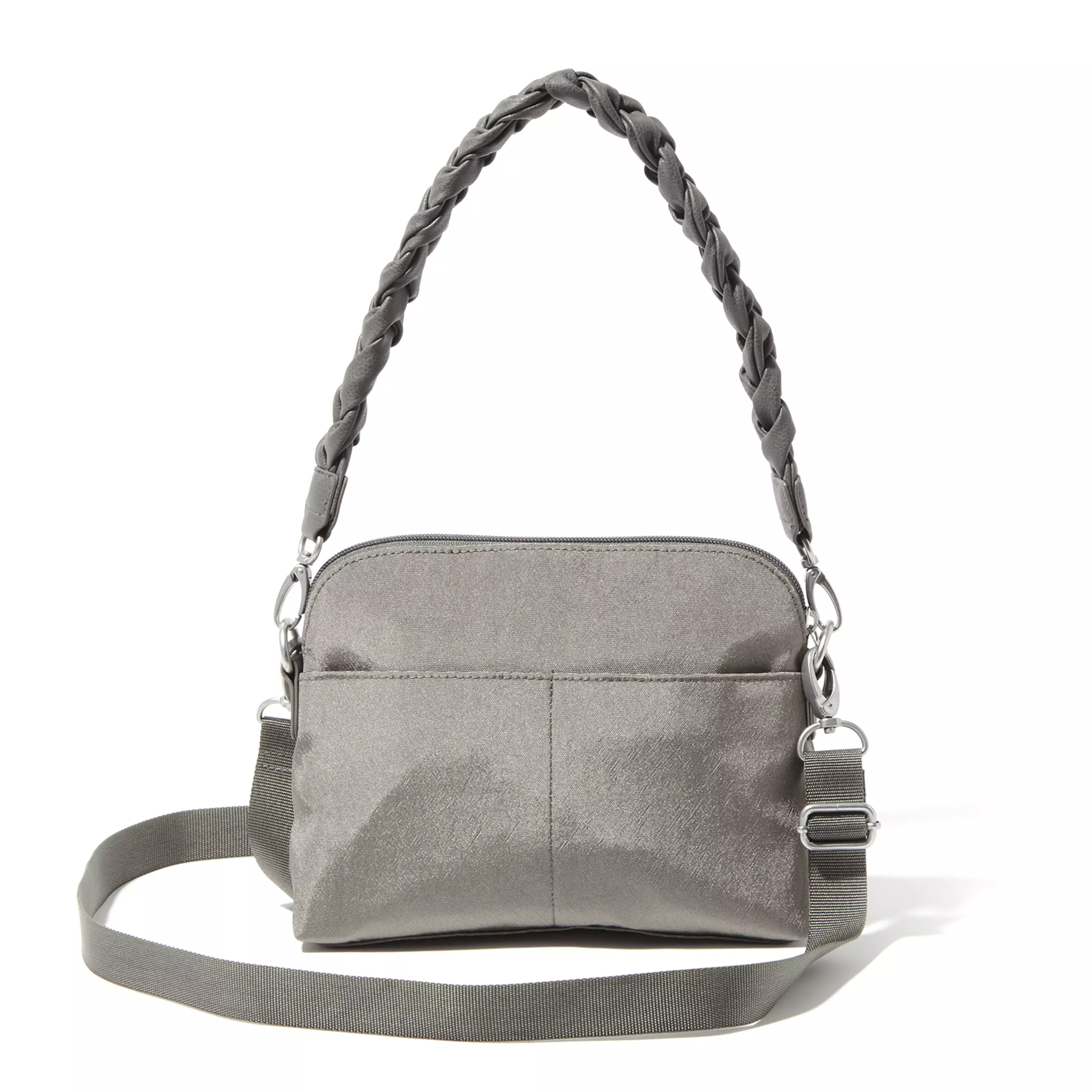 Dome Crossbody With Braided Strap