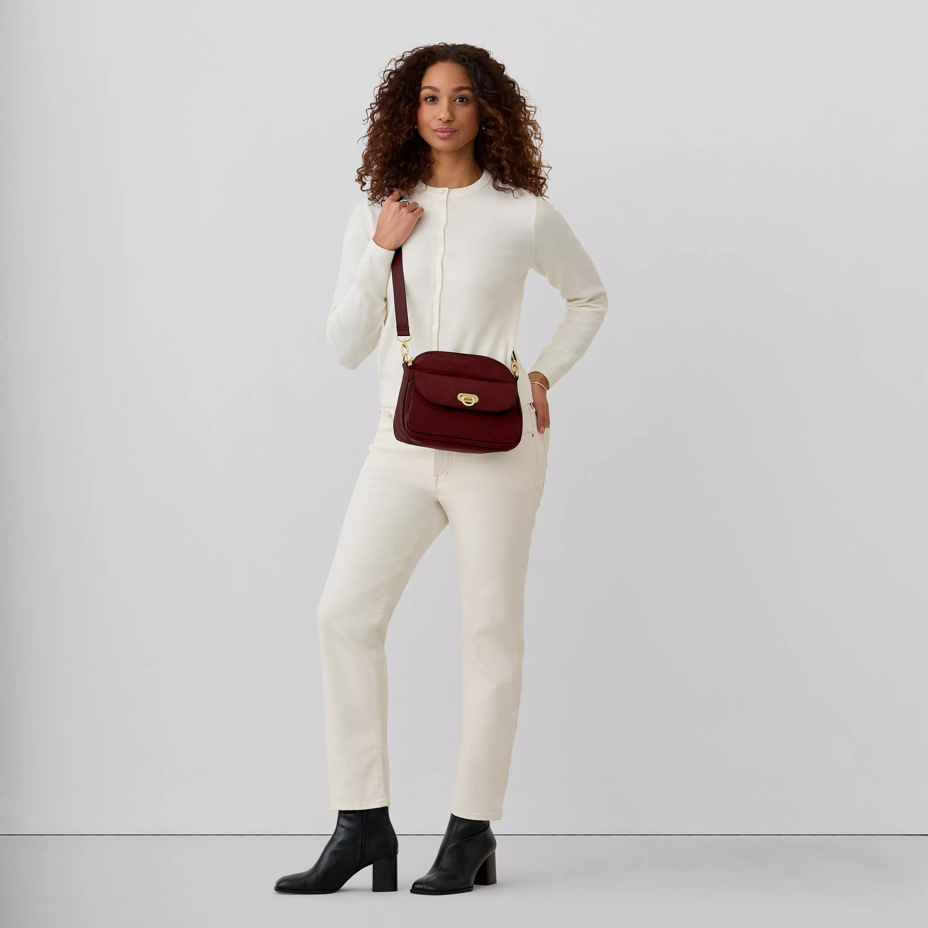 Coastal Flip Lock Crossbody