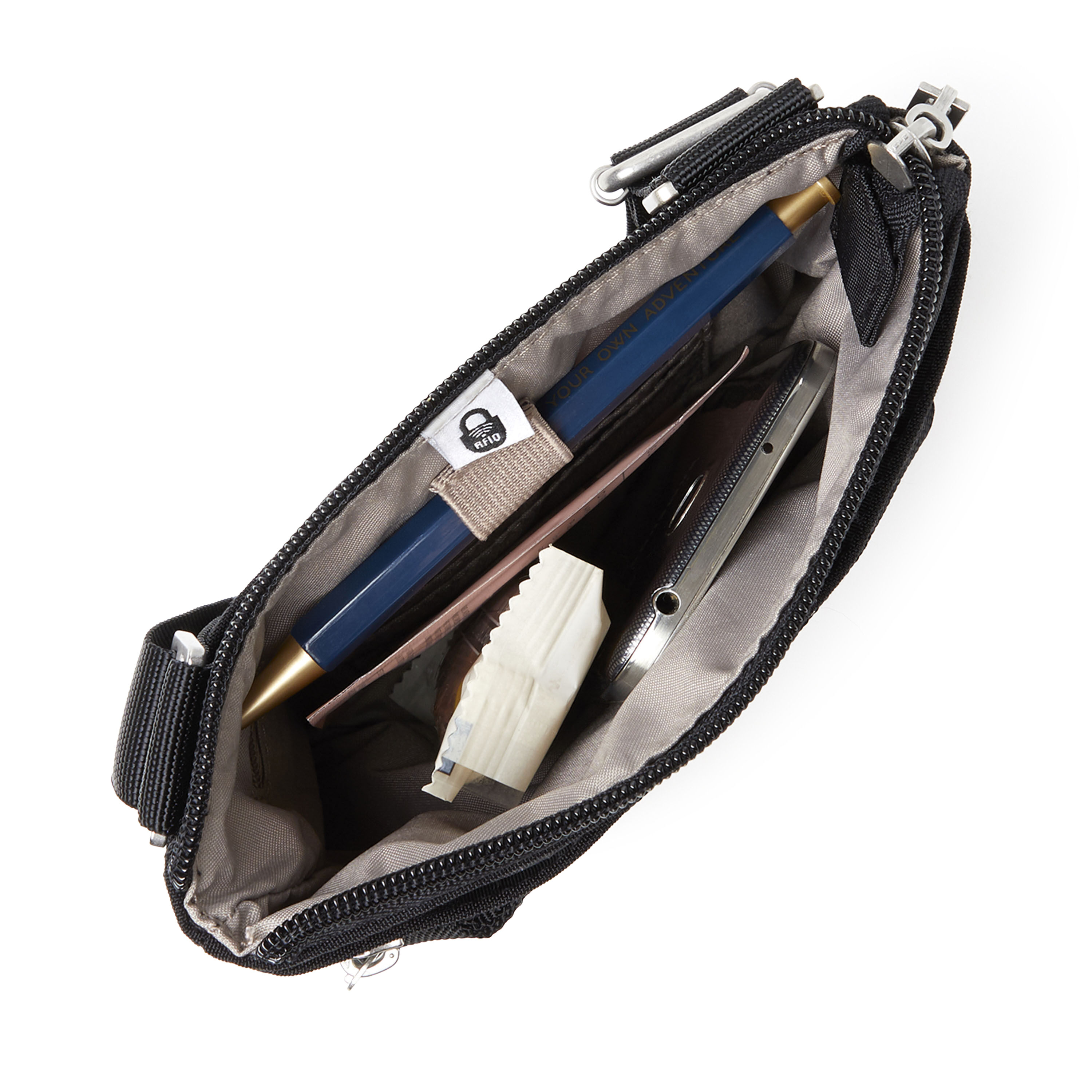 RFID Small Zip Crossbody