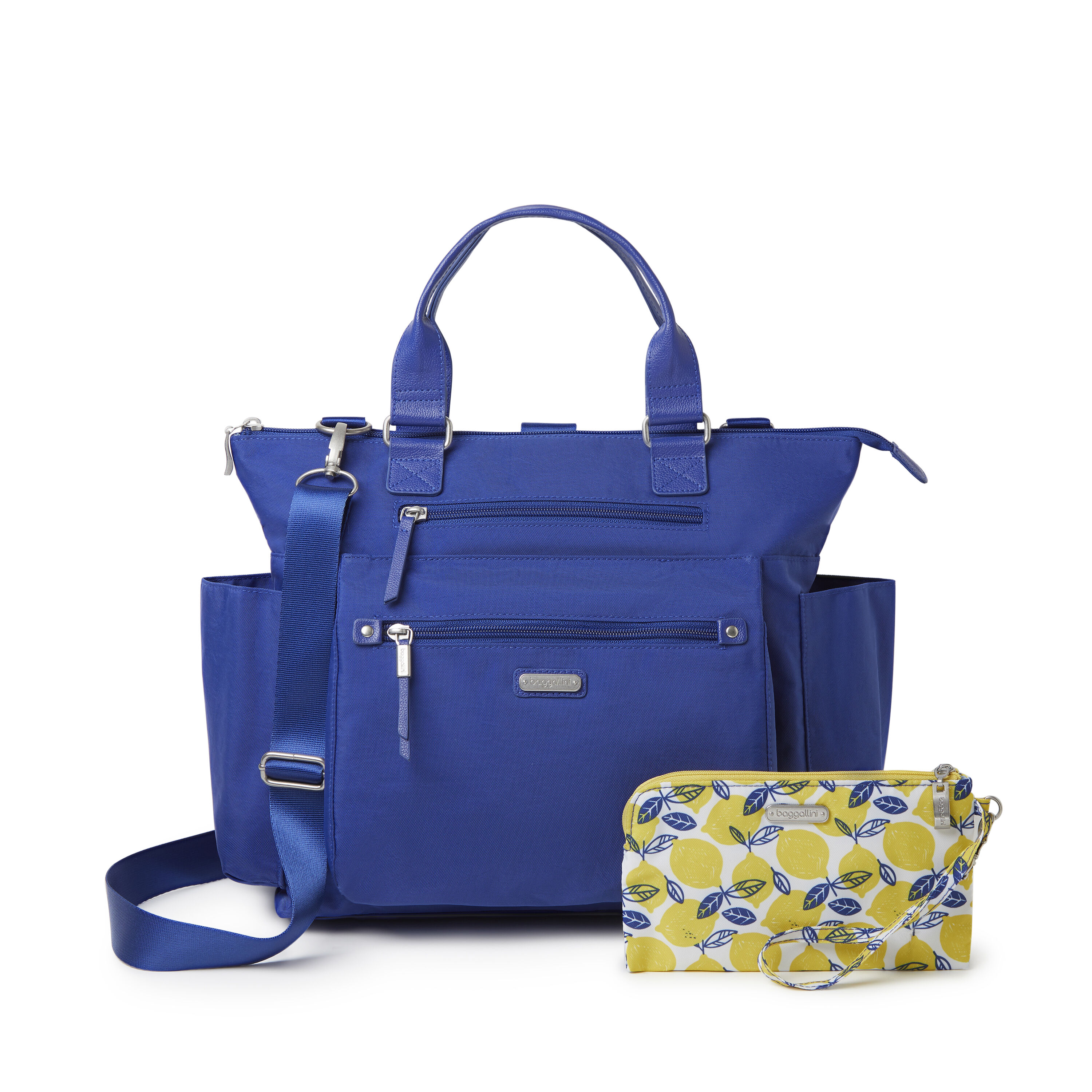 3-In-1 Convertible Backpack With RFID Phone Wristlet