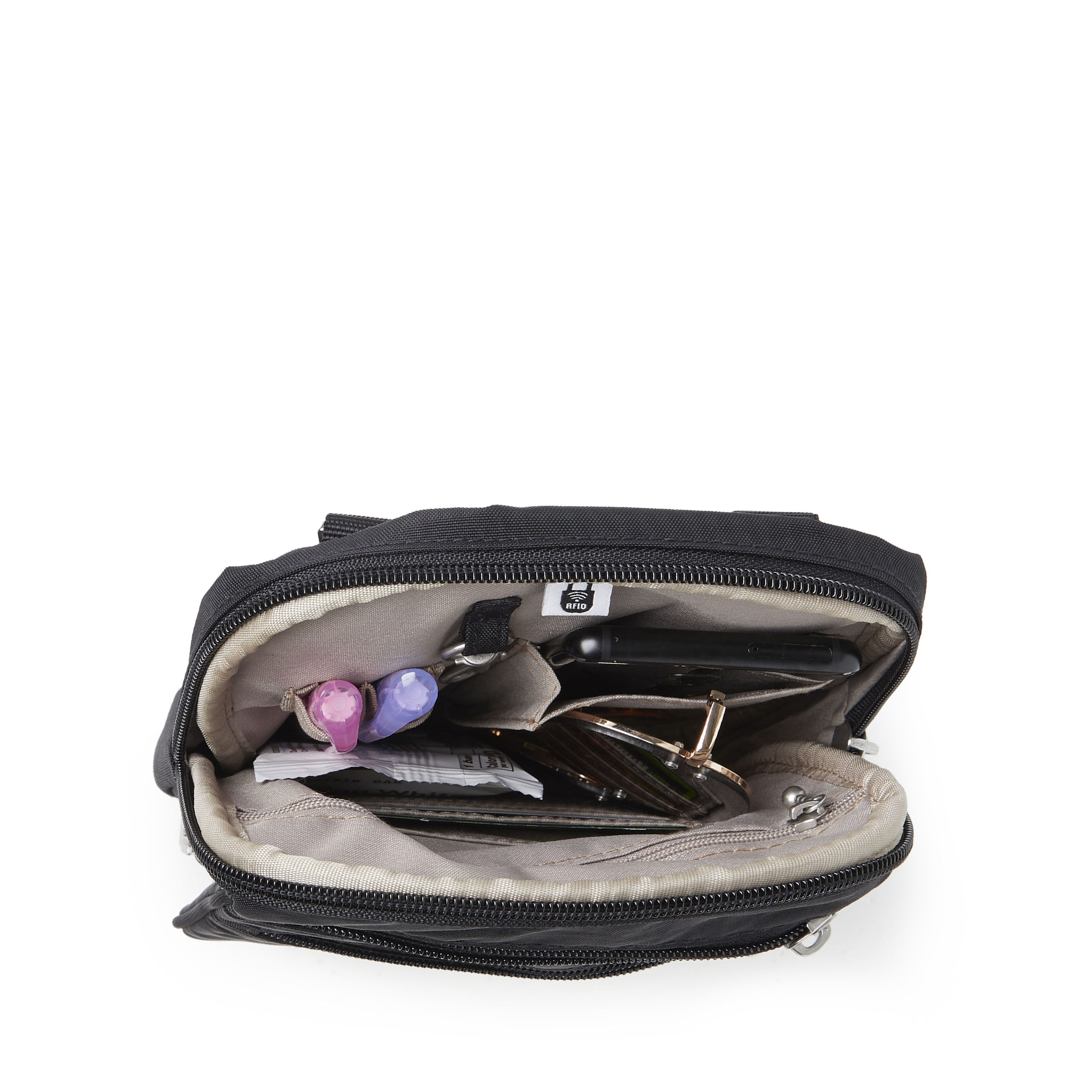 RFID Journey Crossbody Bag