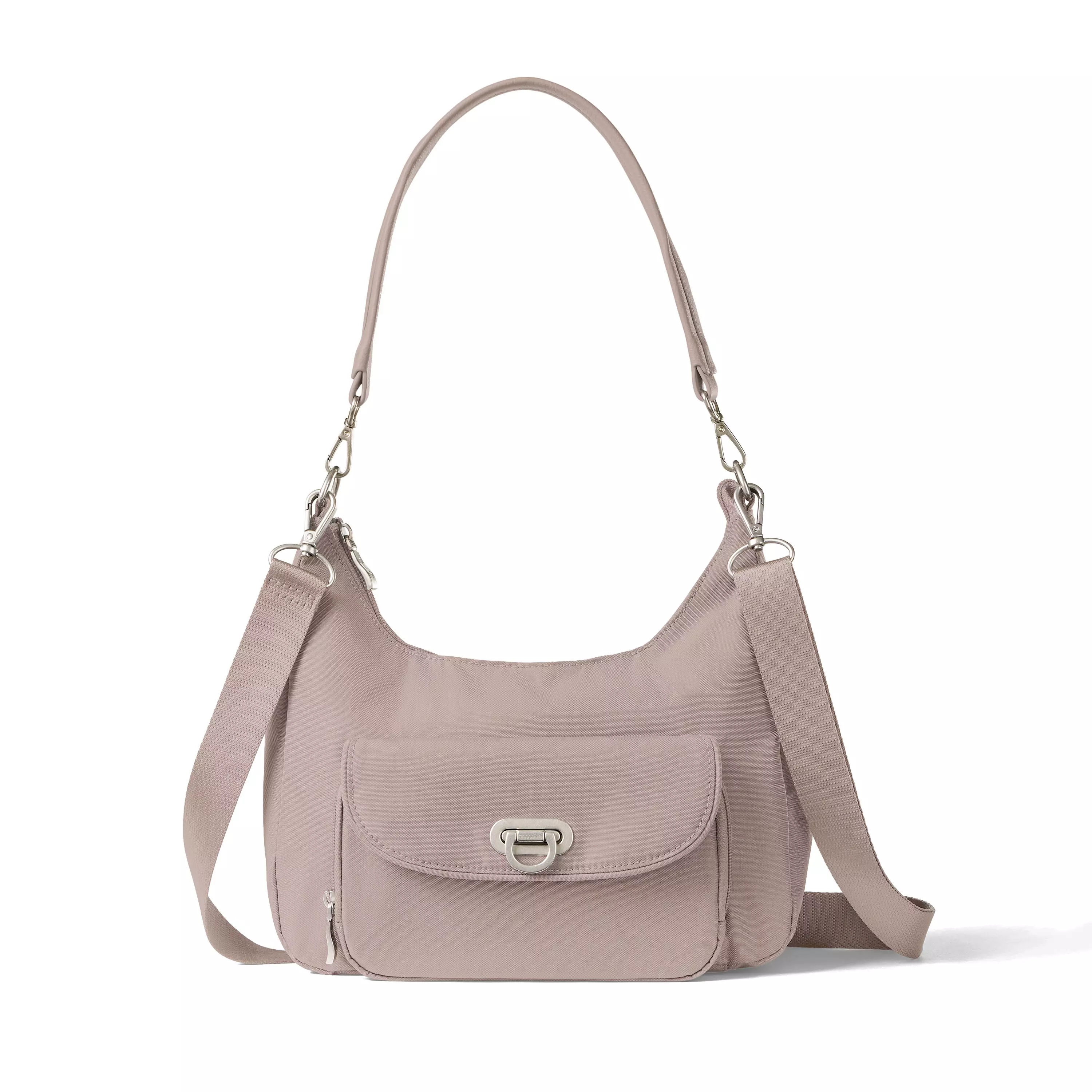 Coastal Flip Lock Half Moon Bag
