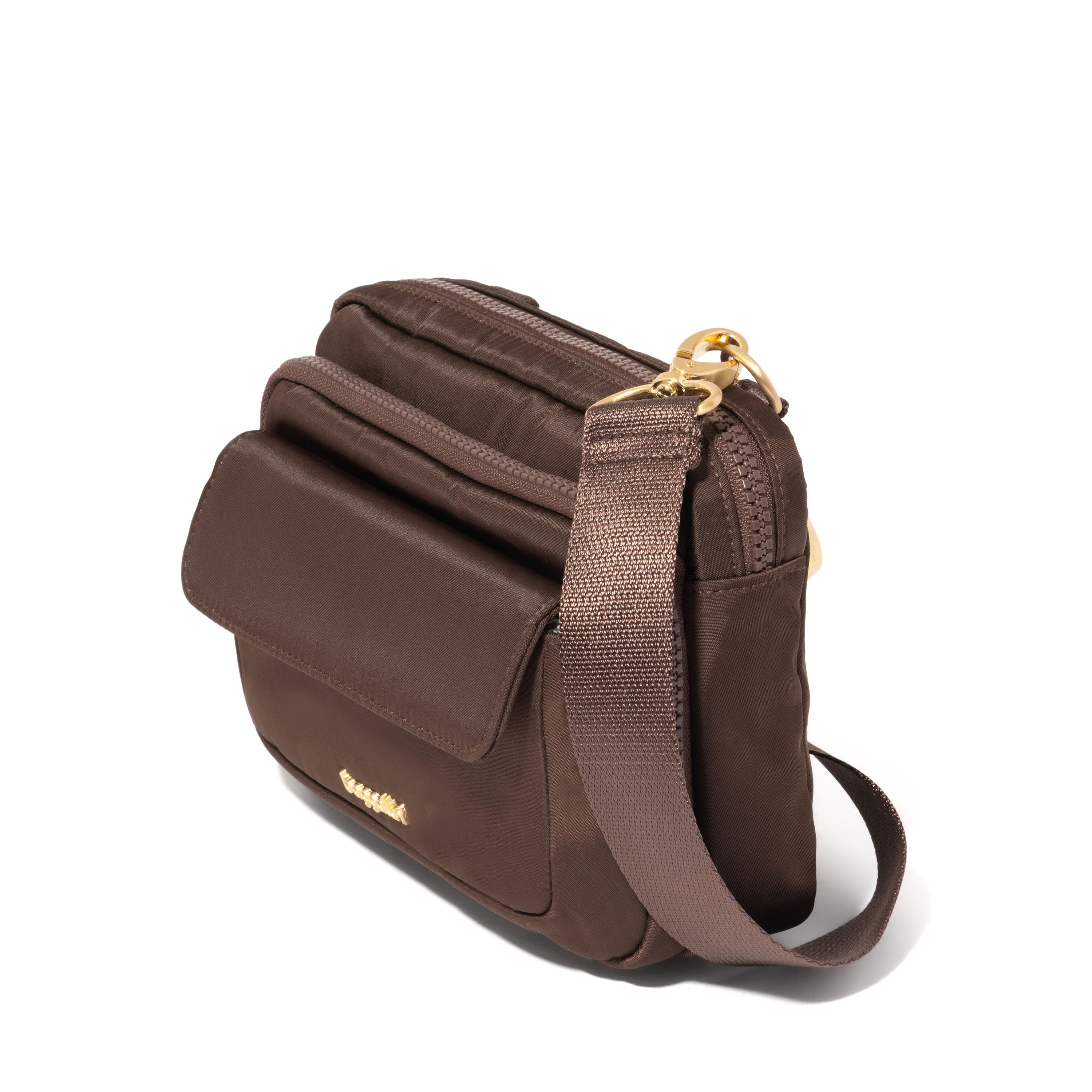 Modern Double Zip Crossbody