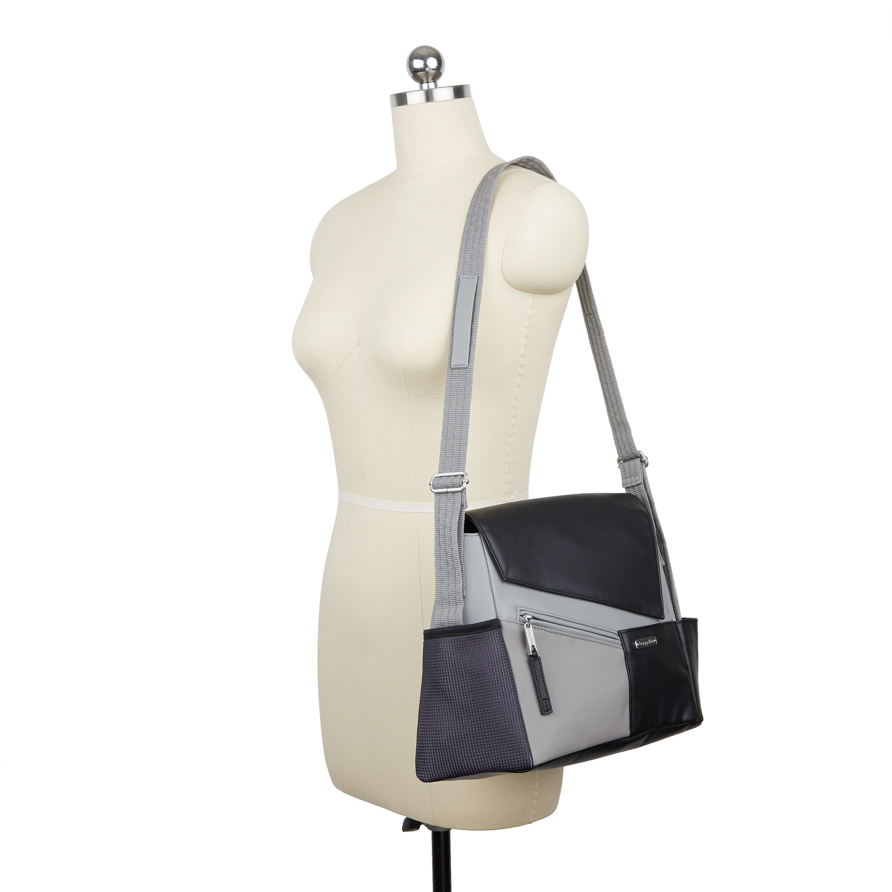 Geometric Flap Crossbody