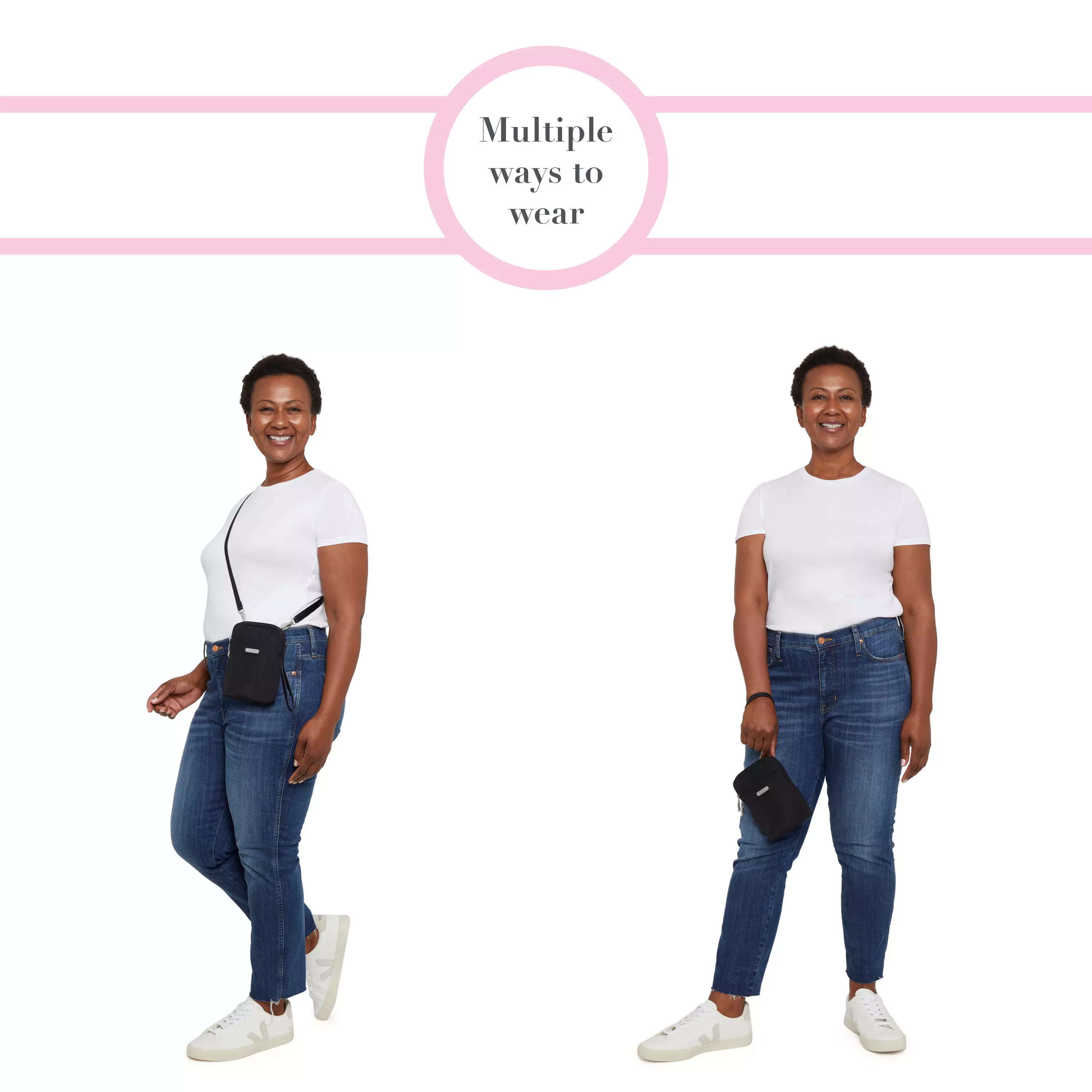 True Classic Take Two RFID Crossbody