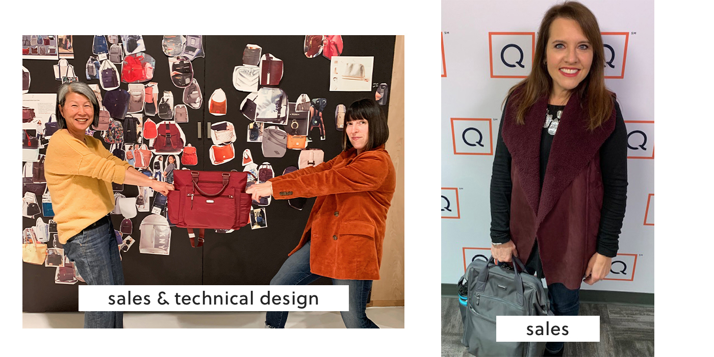 From adjusting to the new normal to staying motivated in uncertain times, we're grateful for their guidance; and their dedication to making baggallini the best it can be.