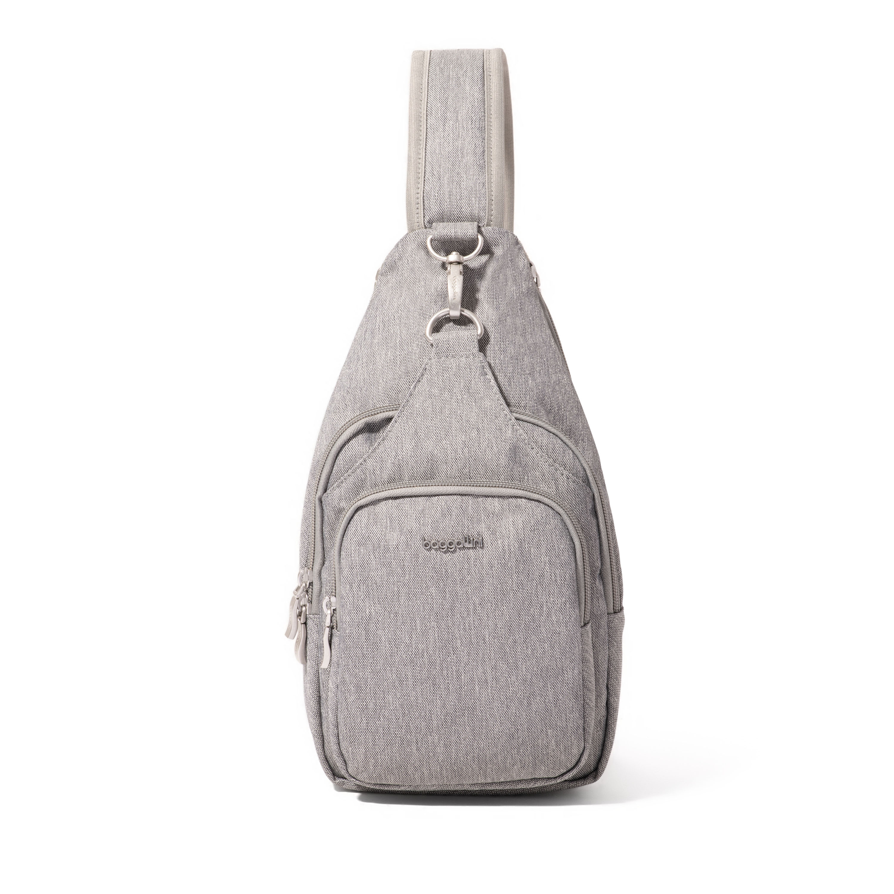 Baggallini Central Park Mini Sling Handbag - Stone Heritage