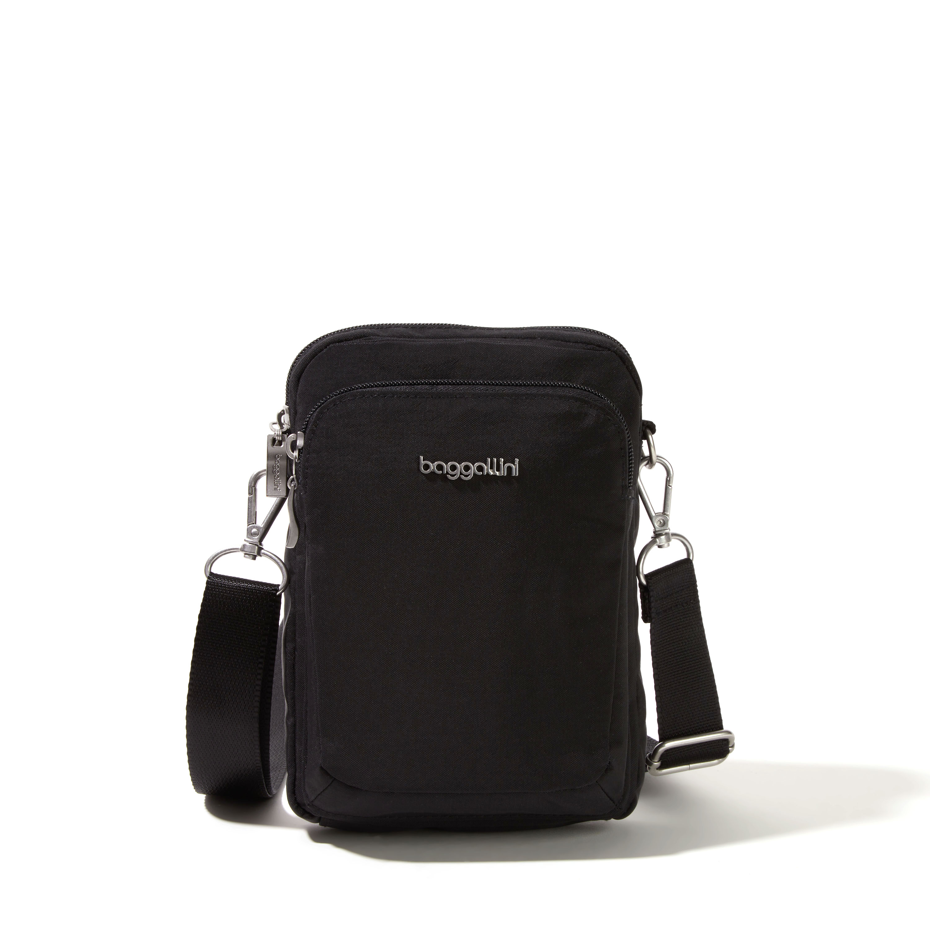 Women's True Classic Explorer Crossbody Bag | Baggallini in Black | Small