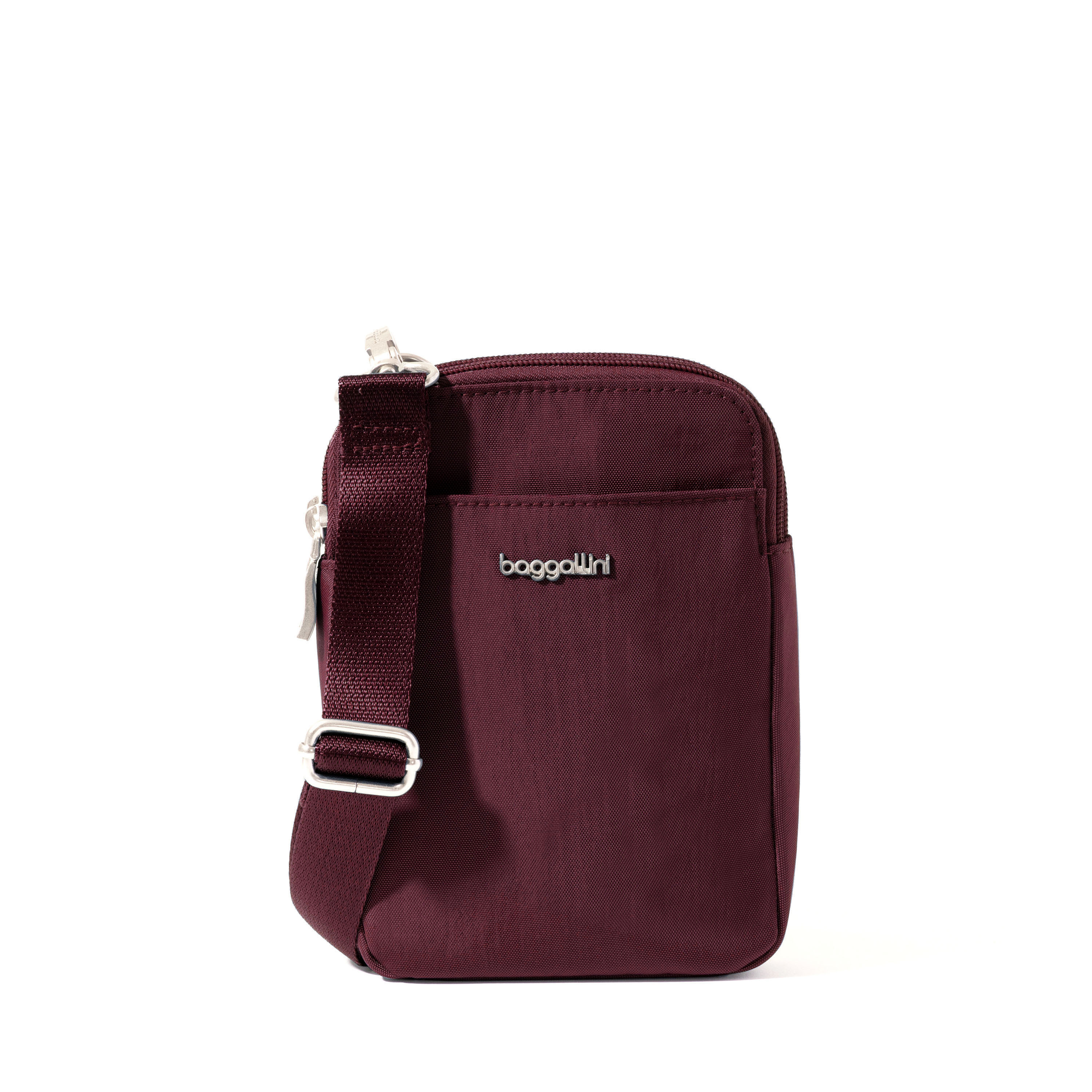 Women's Modern Everywhere Take Two RFID Crossbody Bag | Baggallini in Red | Xsmall