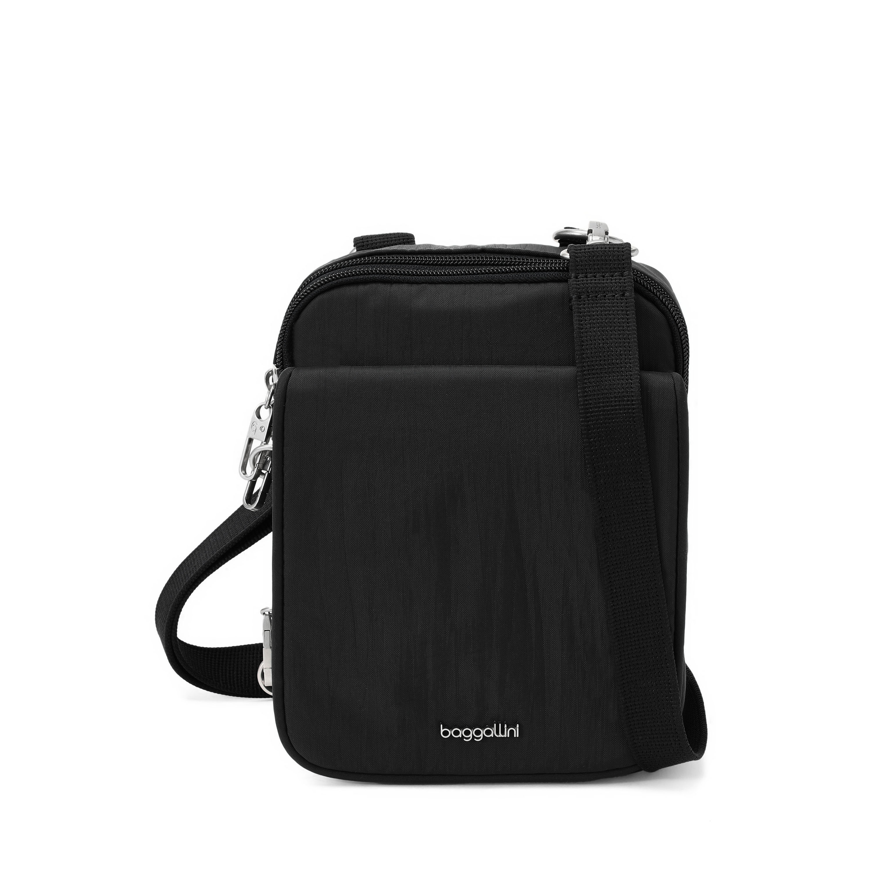 Women's Securtex® Journey Anti-Theft Mini Crossbody Bag | Baggallini in Black | Xsmall