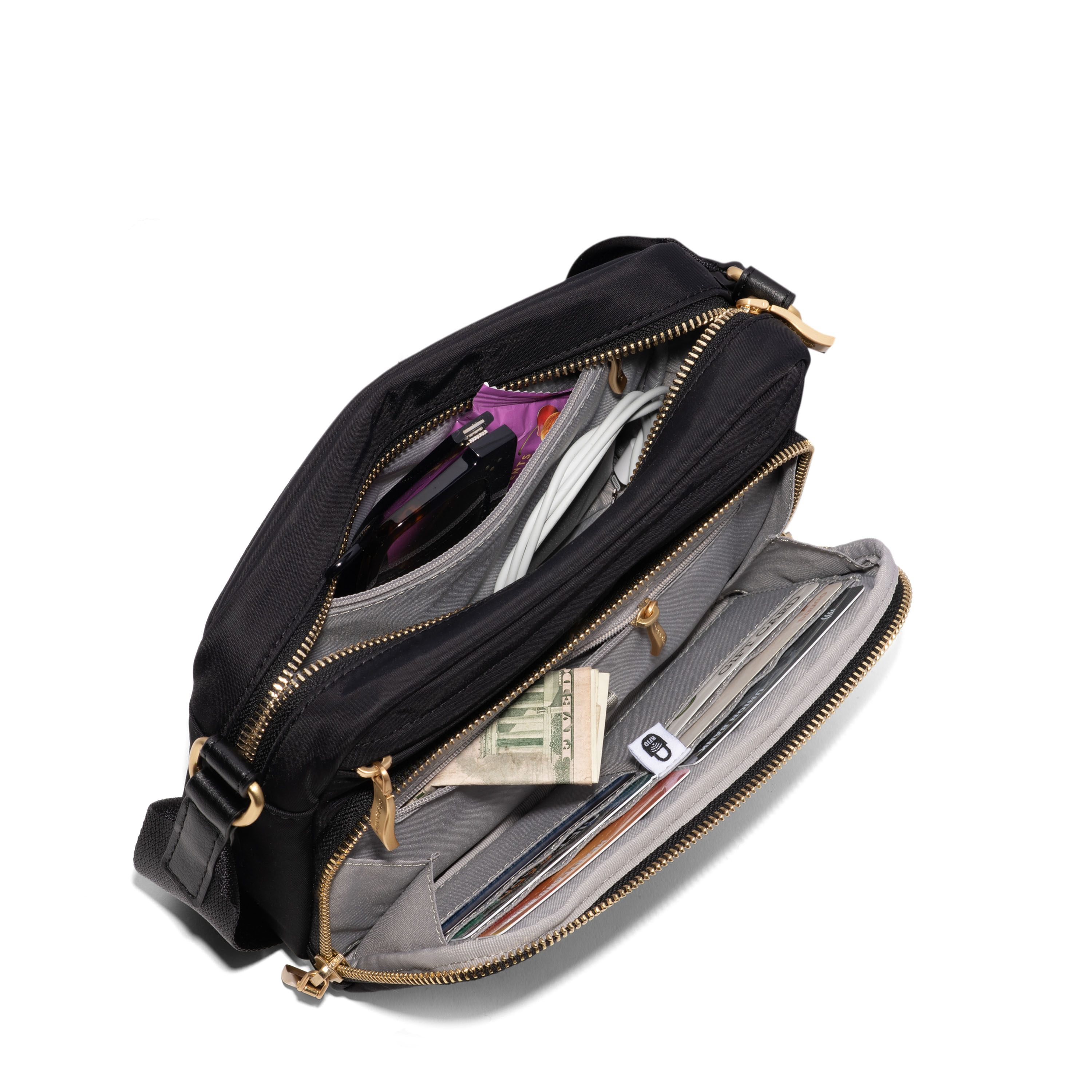 Coastal Flip Lock Camera Bag Crossbody | Baggallini