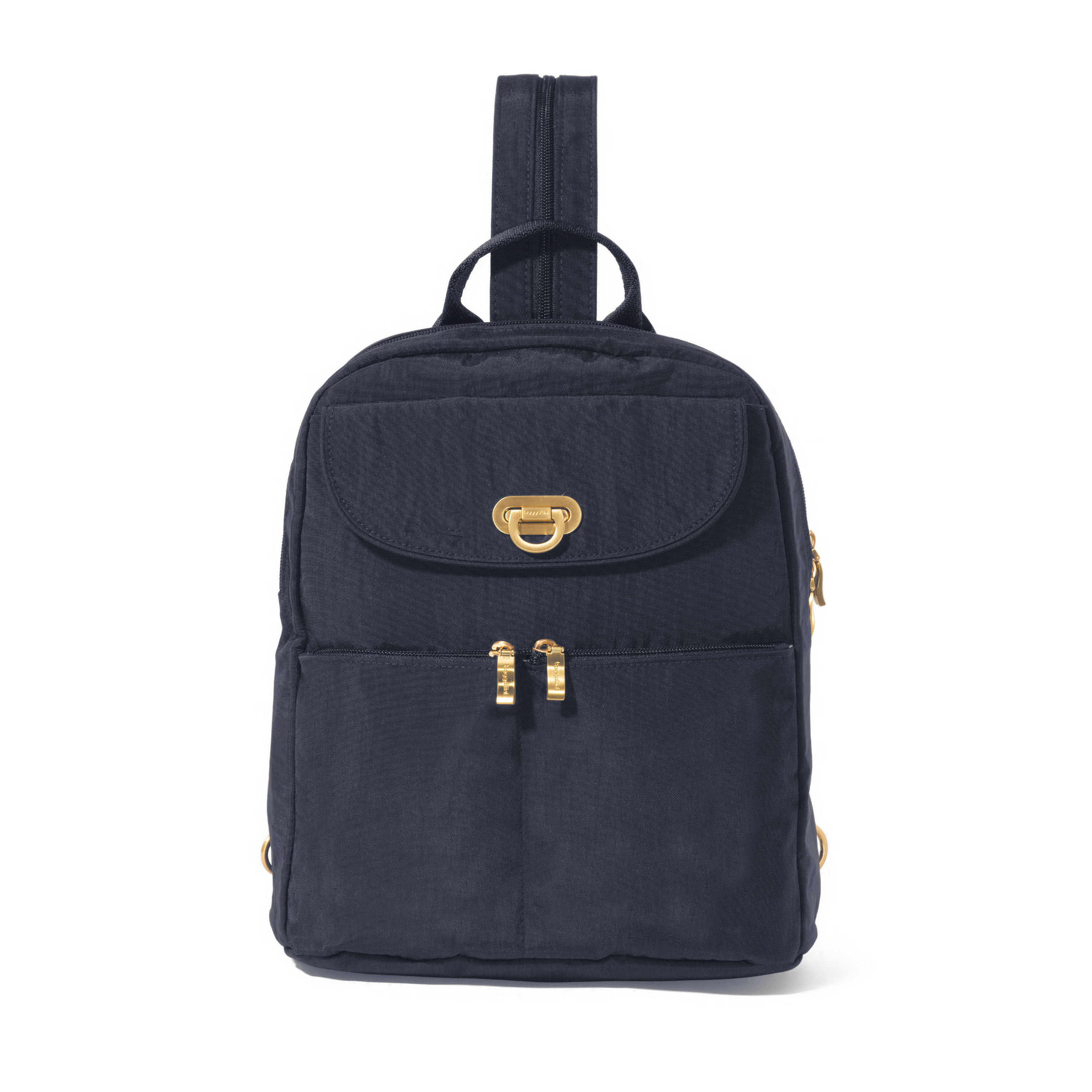 Women's Coastal Flip Lock Day Pack | Baggallini in Navy | Medium