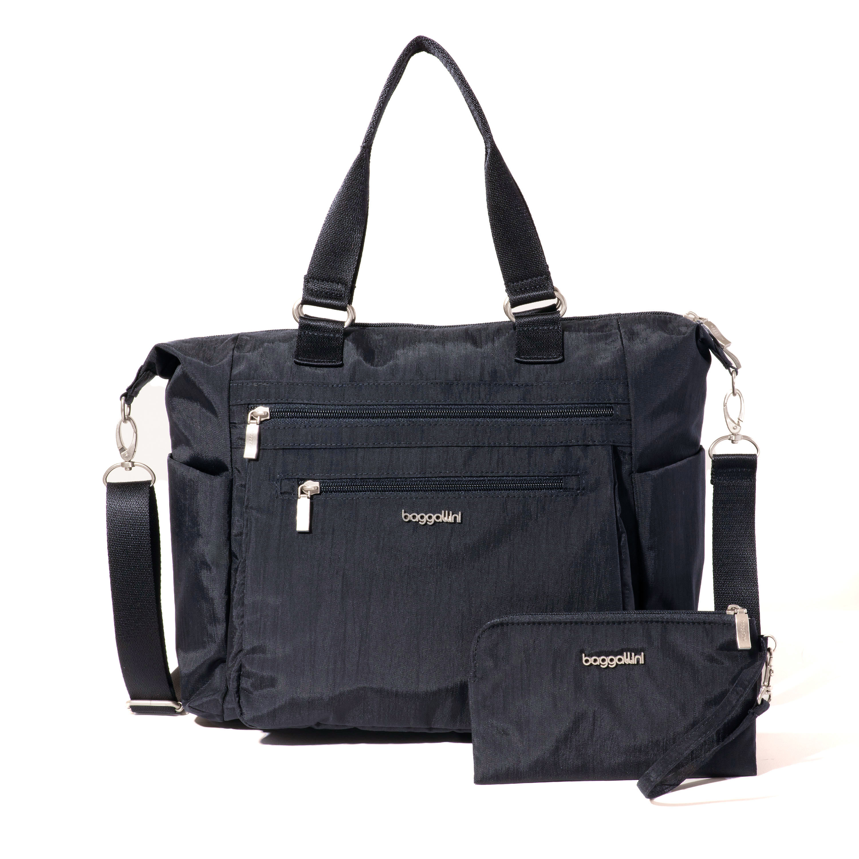 Modern Everywhere Trifecta Convertible Backpack | Baggallini in Blue