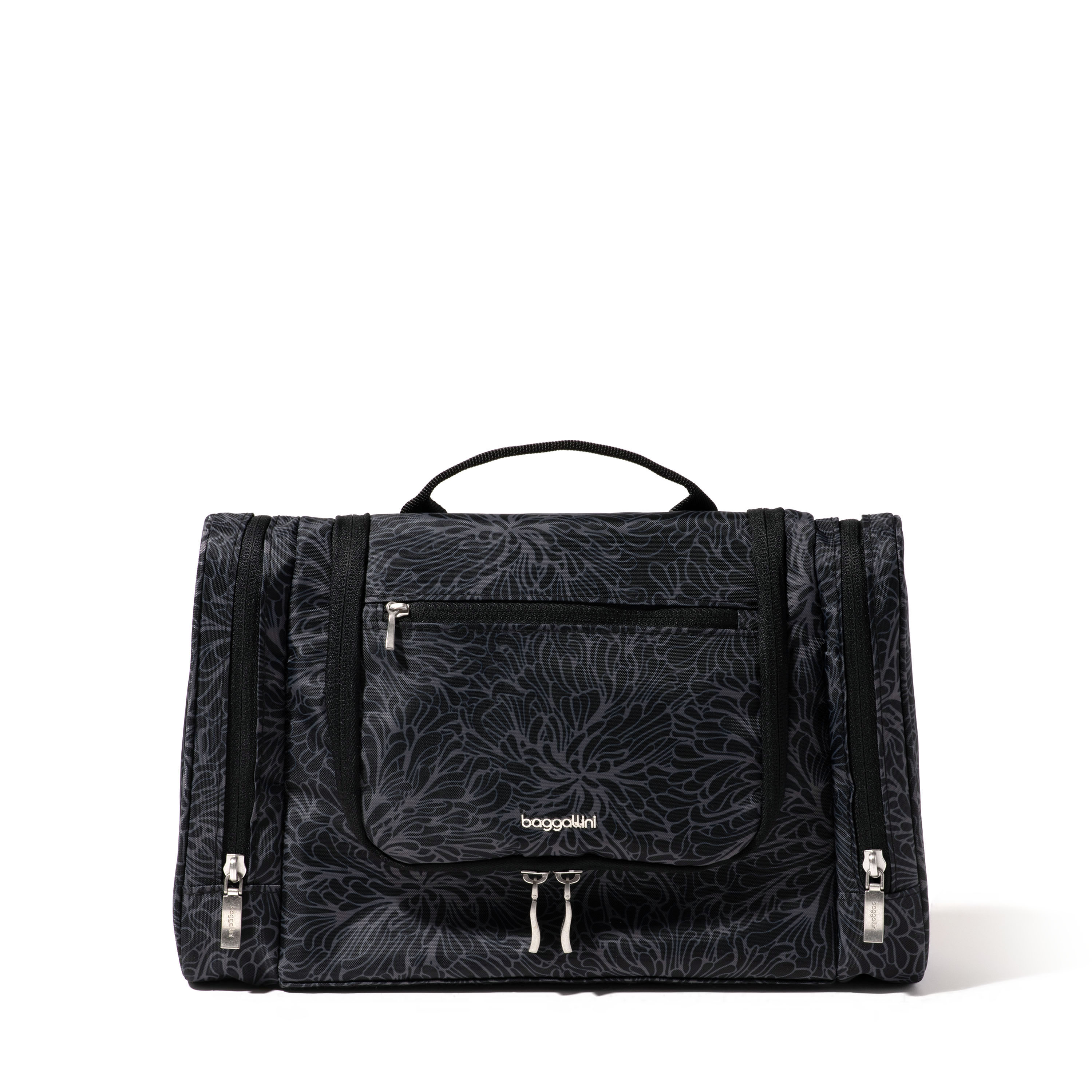 Toiletry Kit | Baggallini in Black | Water-Resistant