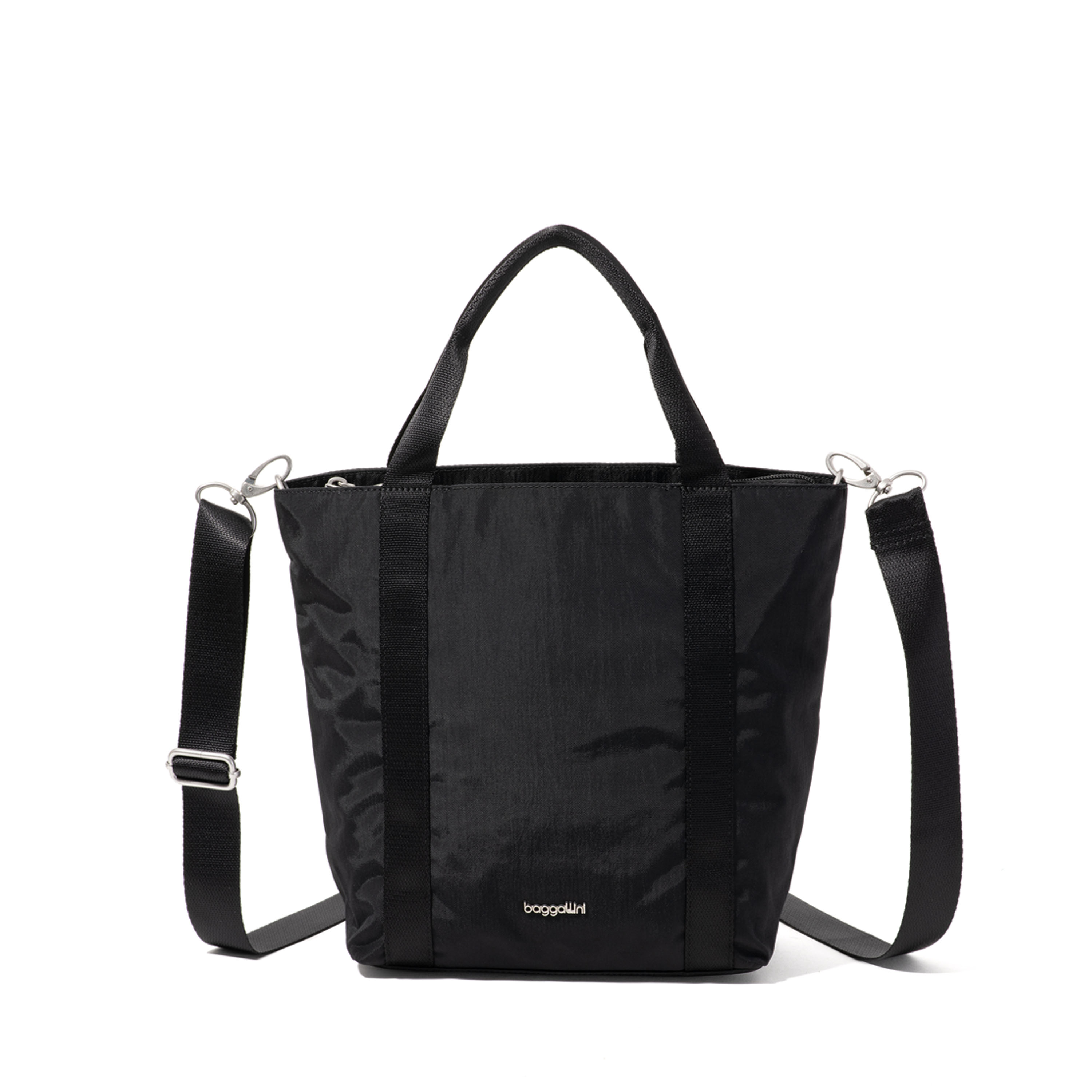 Women's Via Small Crossbody Bag | Baggallini in Black | Medium