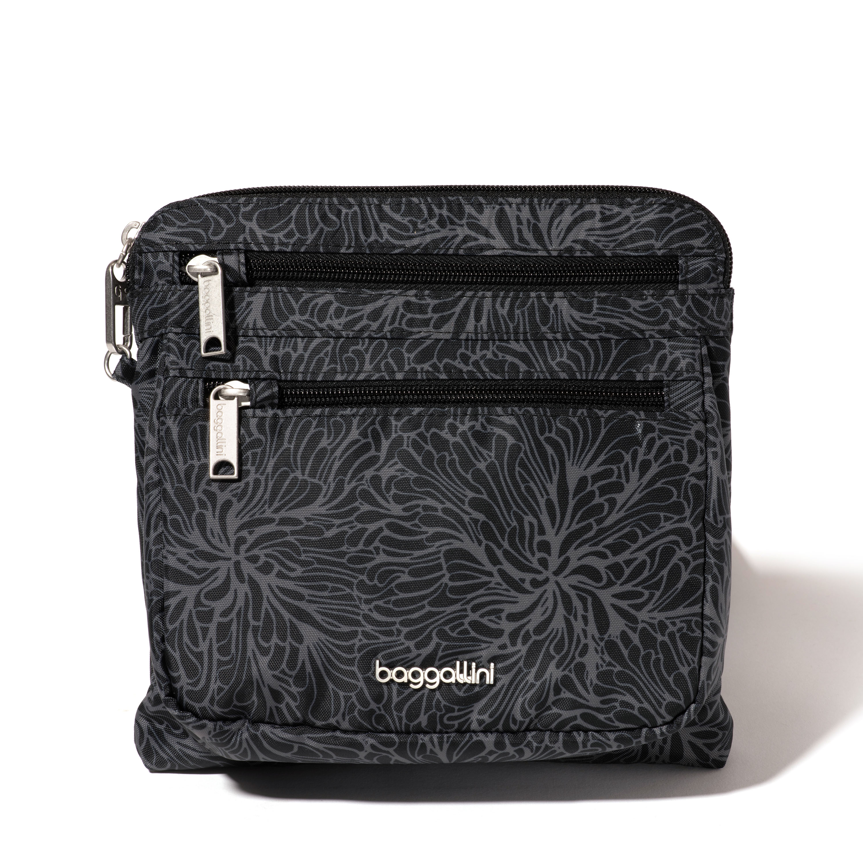 Women's Anti-Theft Crossbody Bag | Securtex | Baggallini in Black | Small