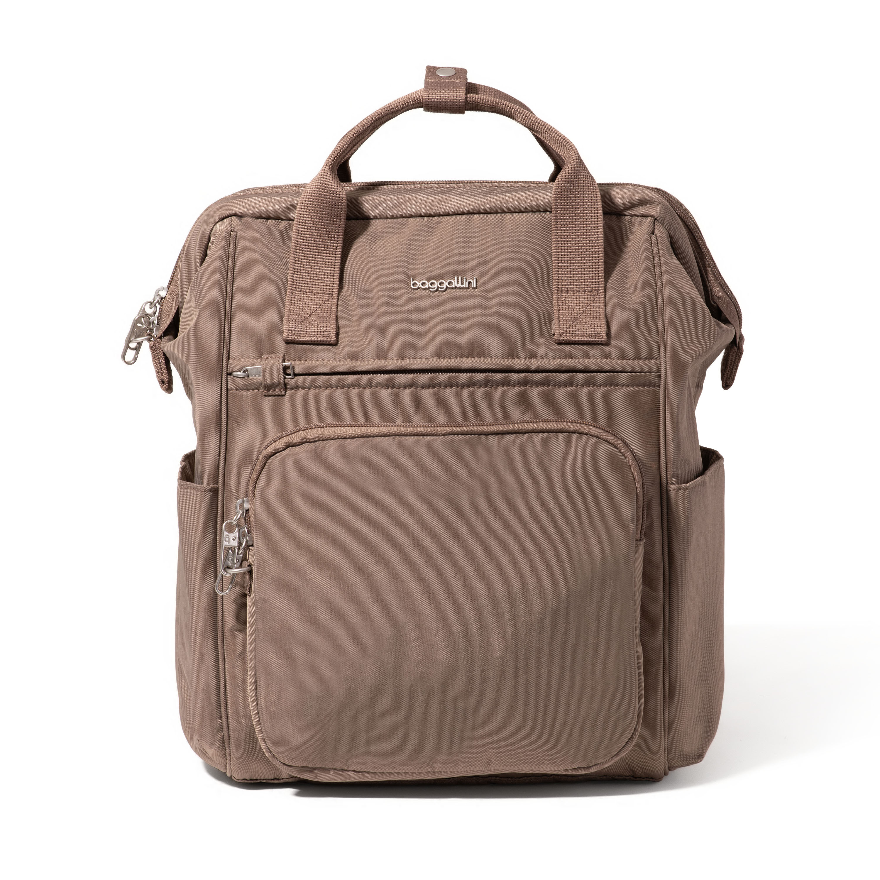 Windsor Anti-Theft Backpack | Securtex | Baggallini in Beige | Medium