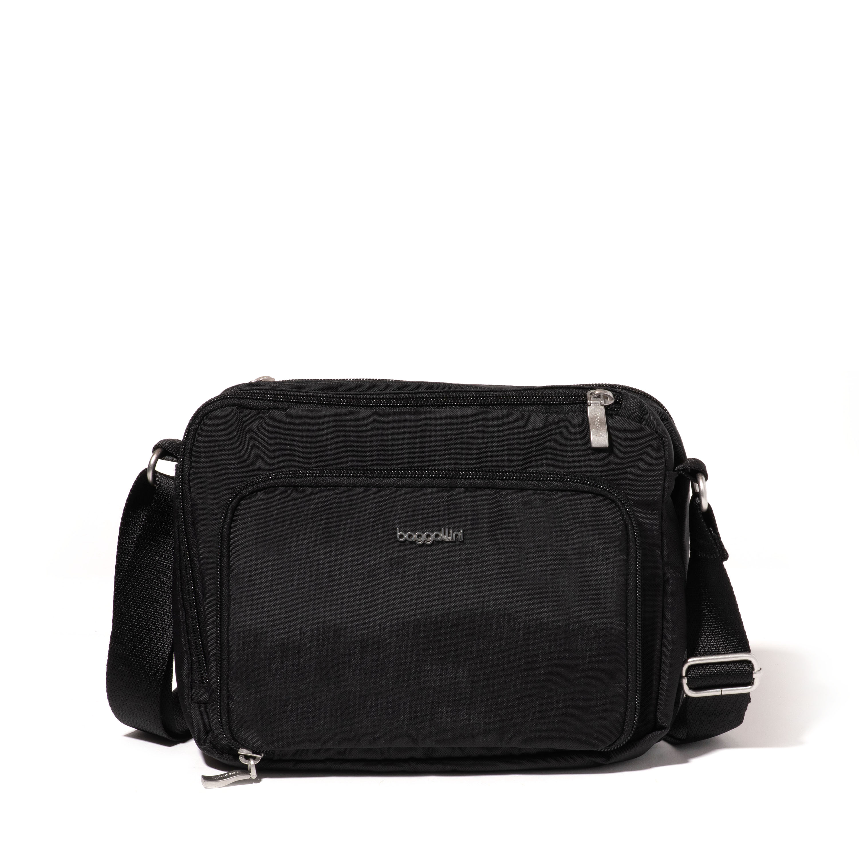 Women's True Classic Camera Crossbody Bag | Baggallini in Black | Small