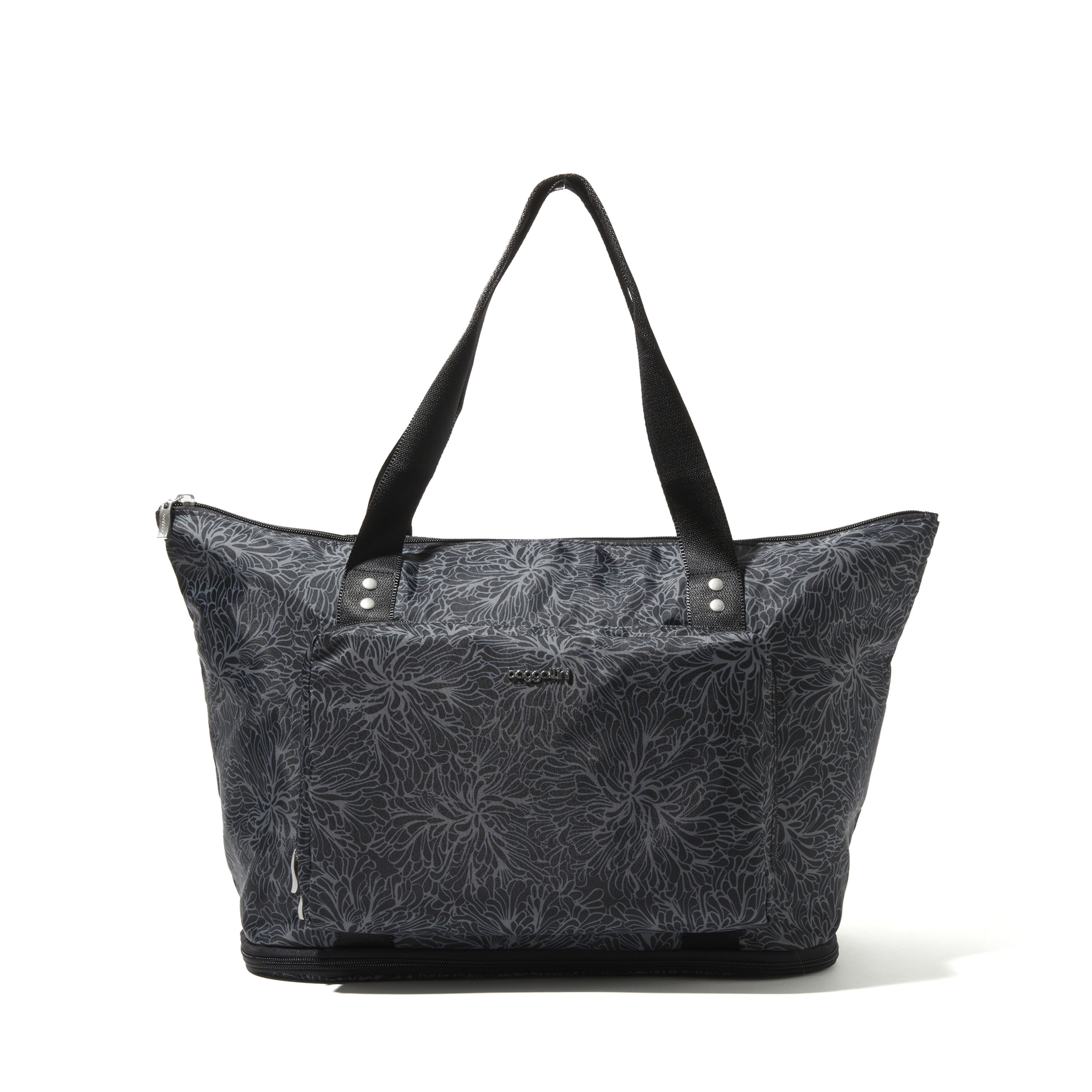 Carryall Expandable Packable Tote Bag | Baggallini in Black | Small
