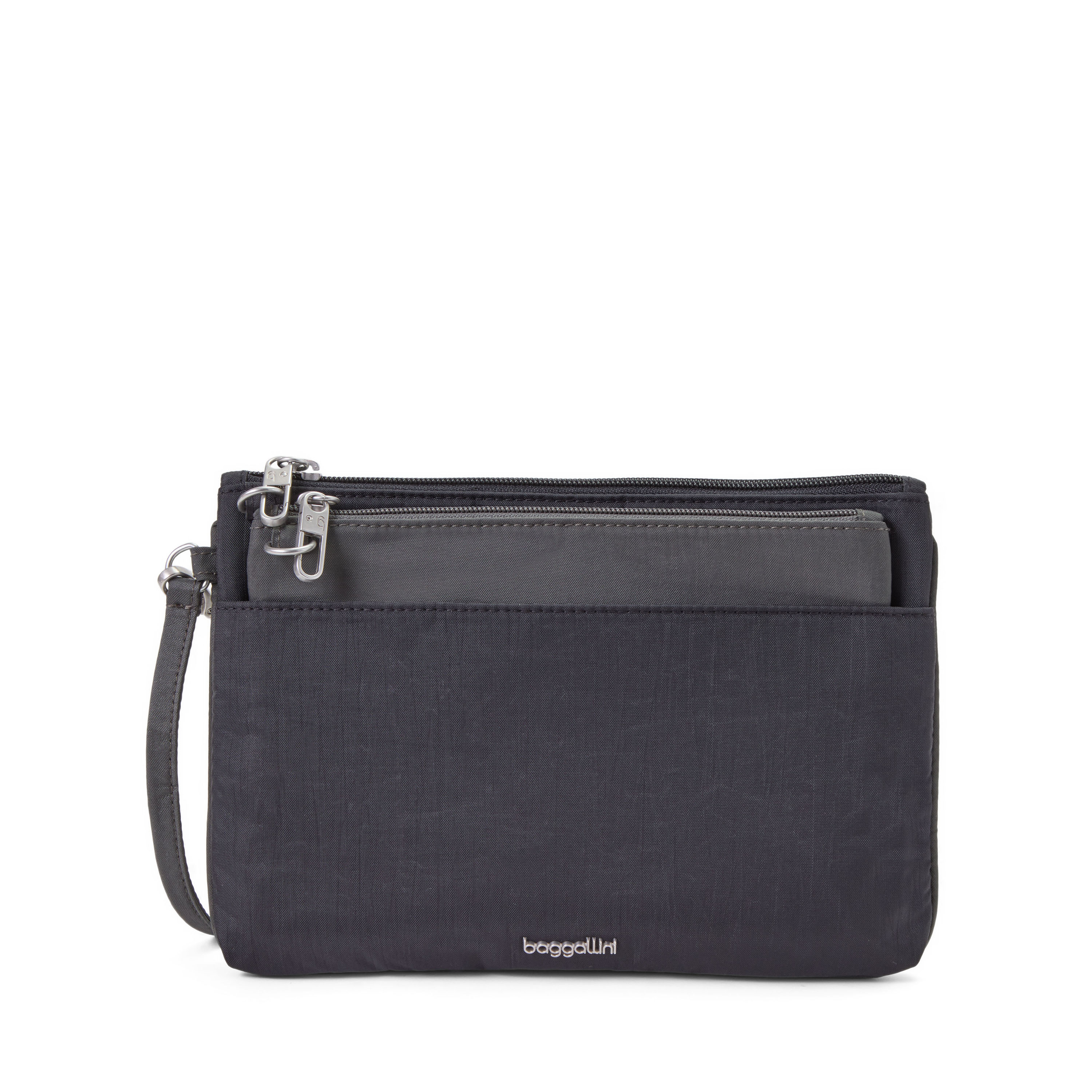 Securtex® Classic Anti-Theft Duo Travel Pouch | Baggallini in Black | Small
