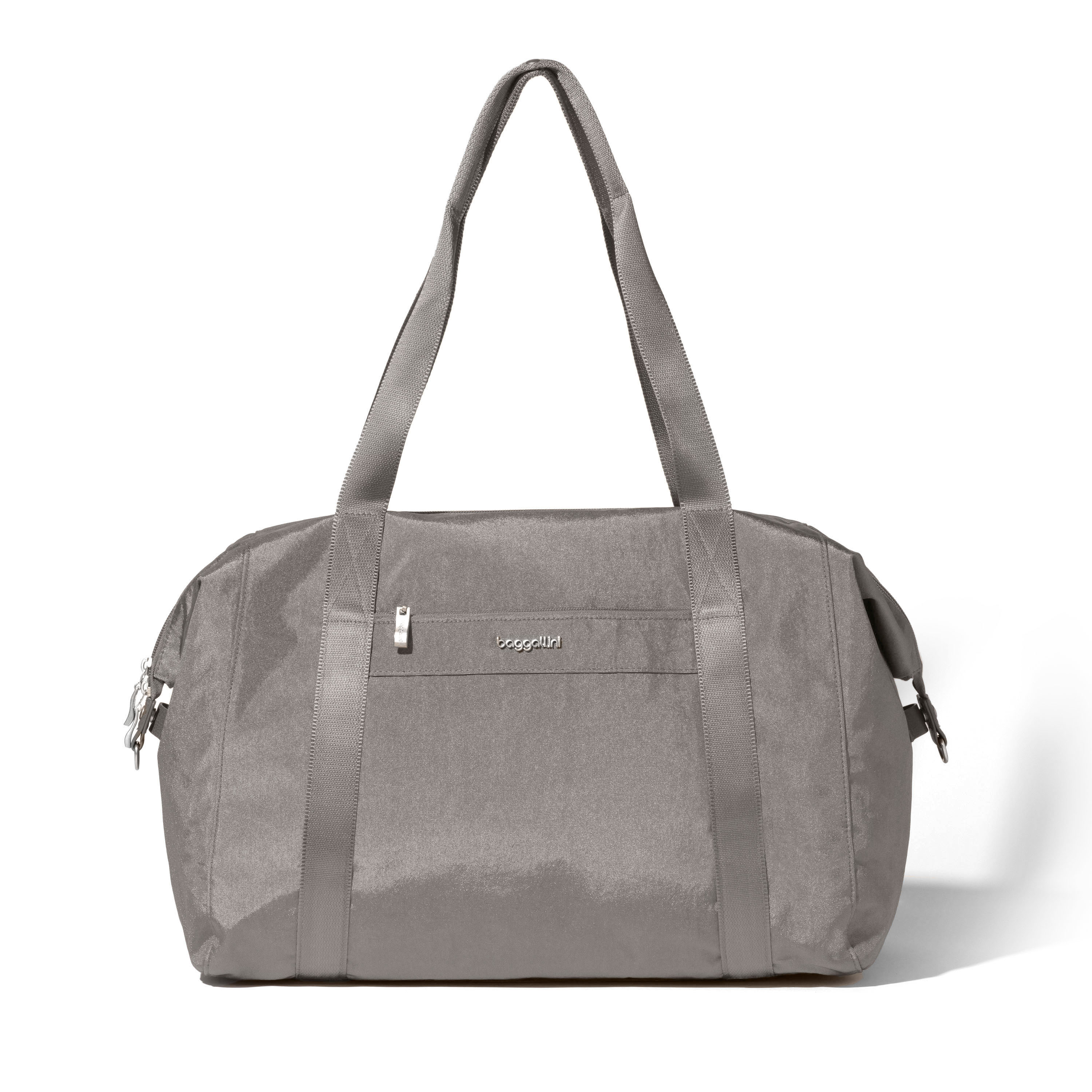 True Classic All Day Large Duffel | Baggallini in Gray
