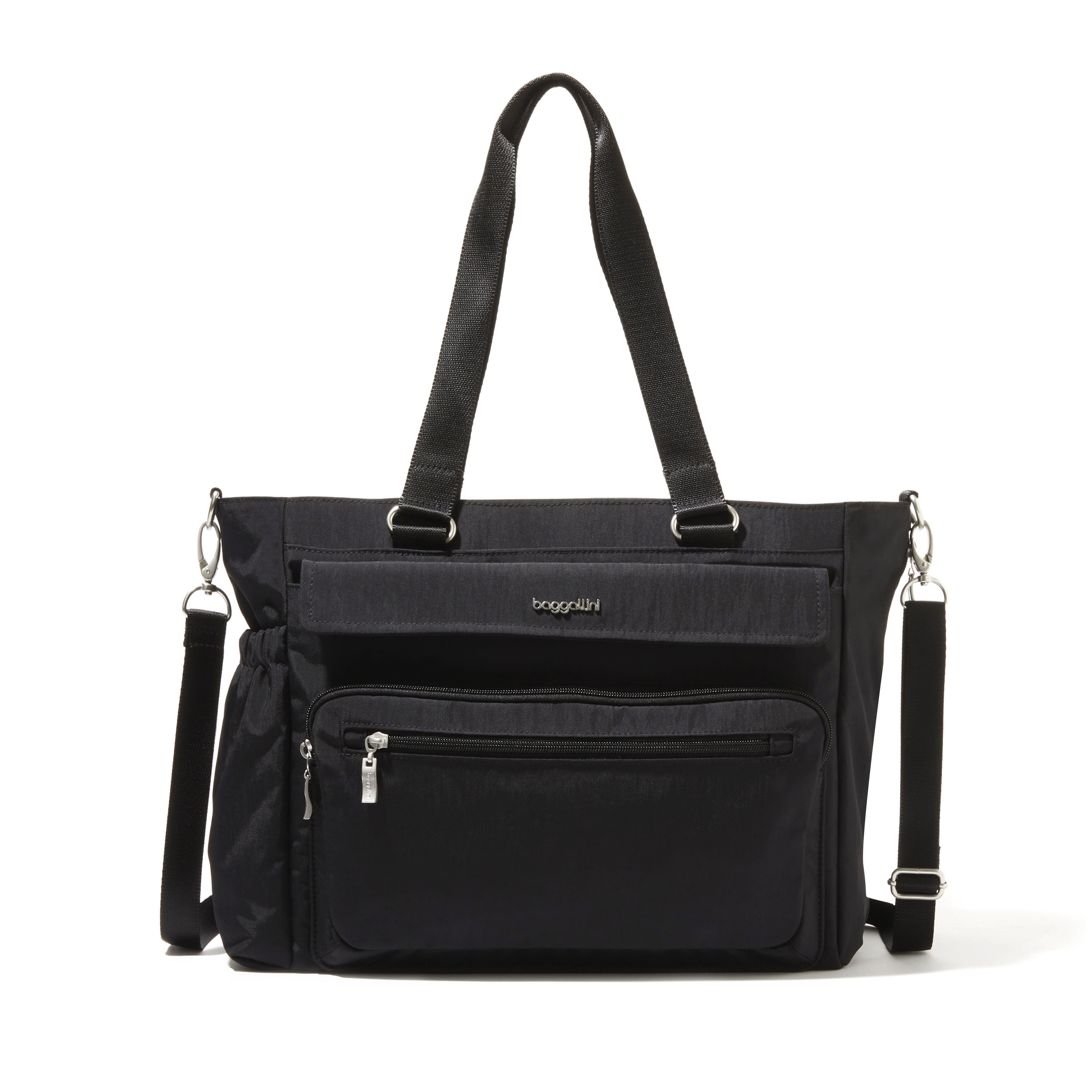 True Classic Laptop Tote Bag | Baggallini in Black | Large