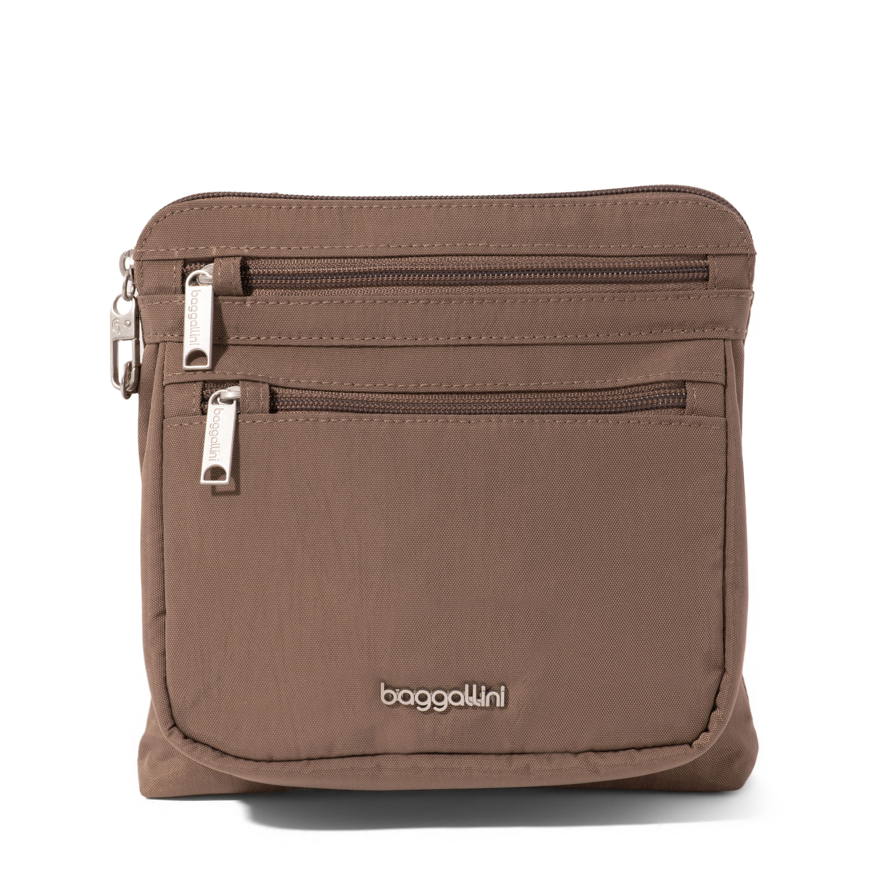 Women's Anti-Theft Crossbody Bag | Securtex | Baggallini in Beige | Small