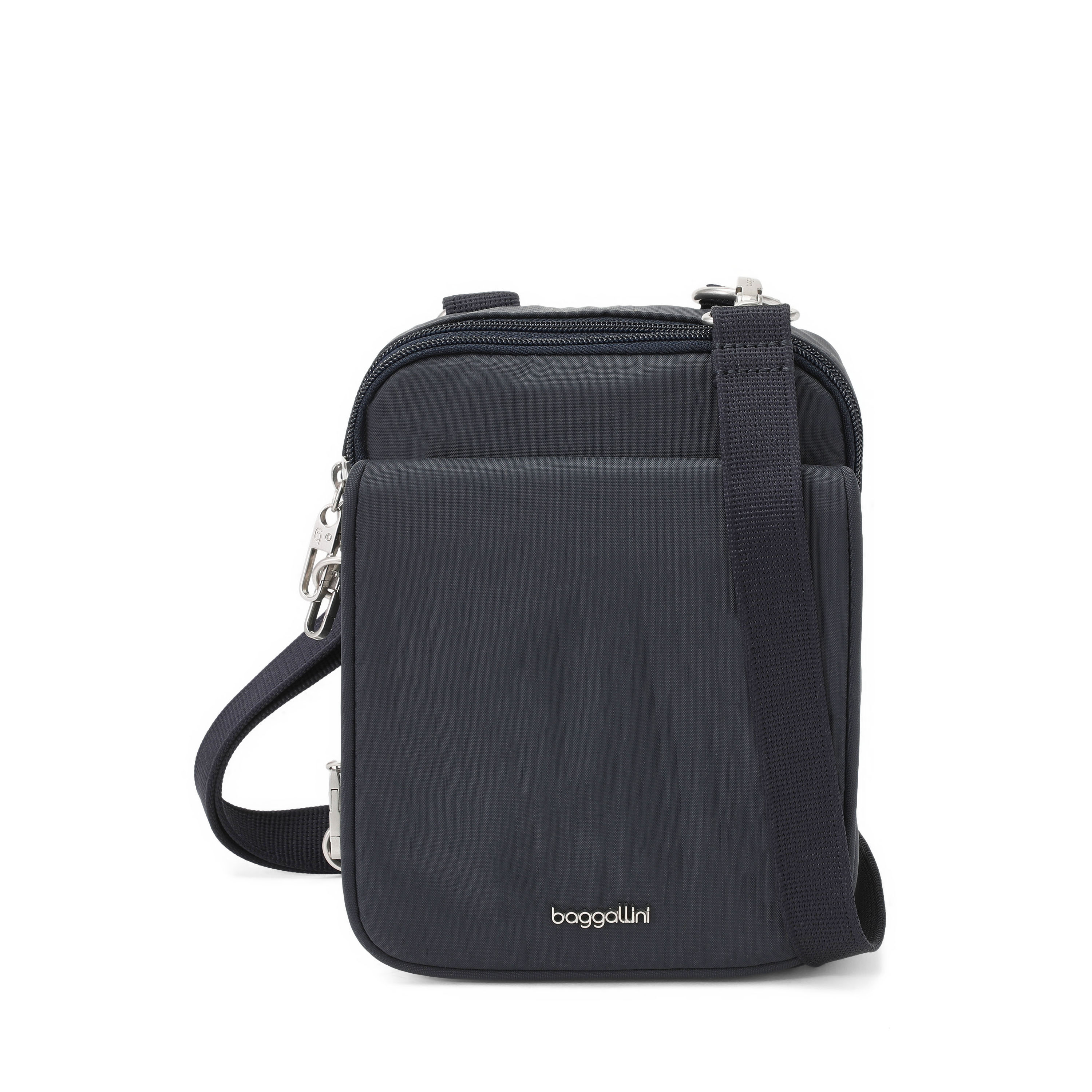 Women's Securtex® Journey Anti-Theft Mini Crossbody Bag | Baggallini in Navy | Xsmall