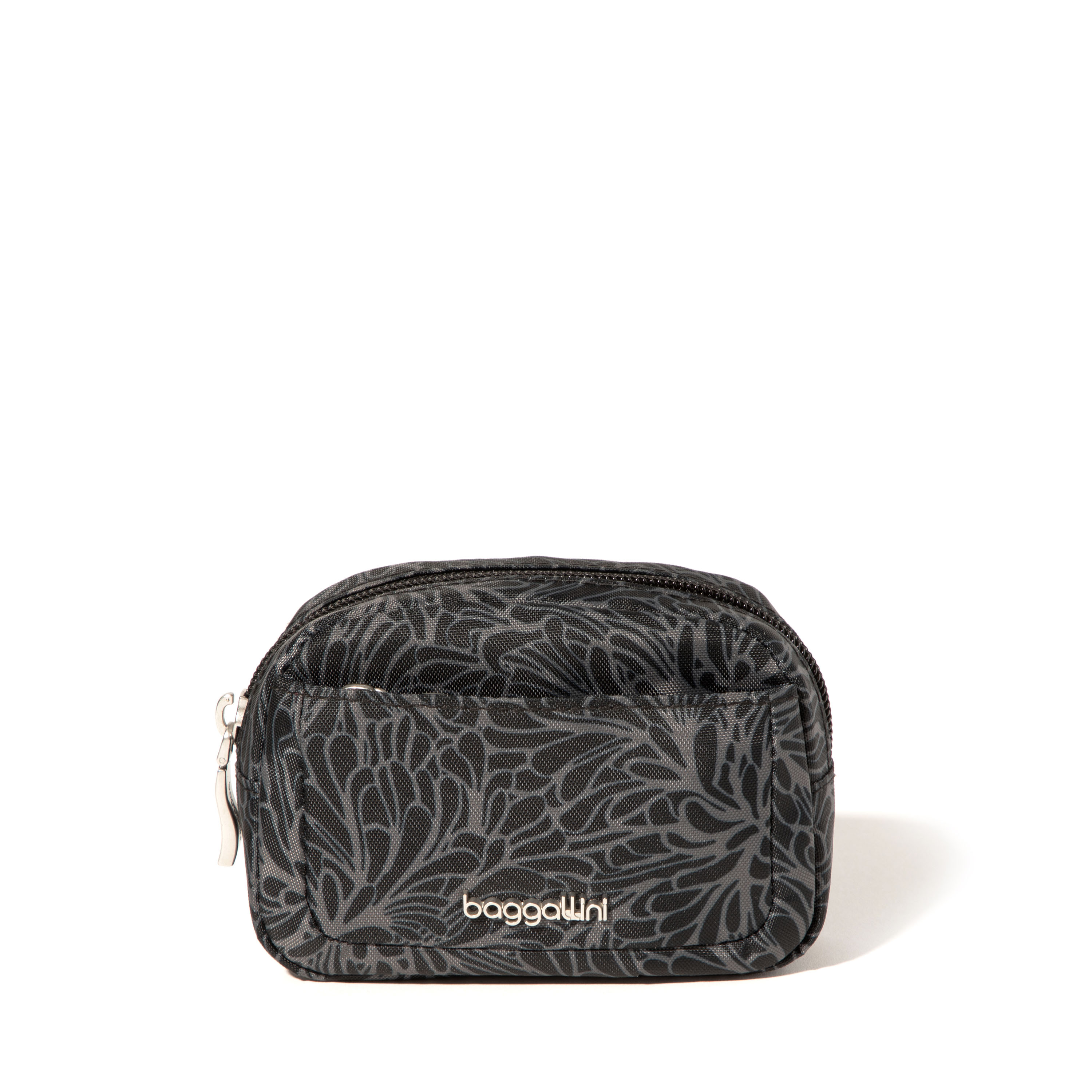 Baggallini Mini Pocket Cosmetic Bag - Midnight Black
