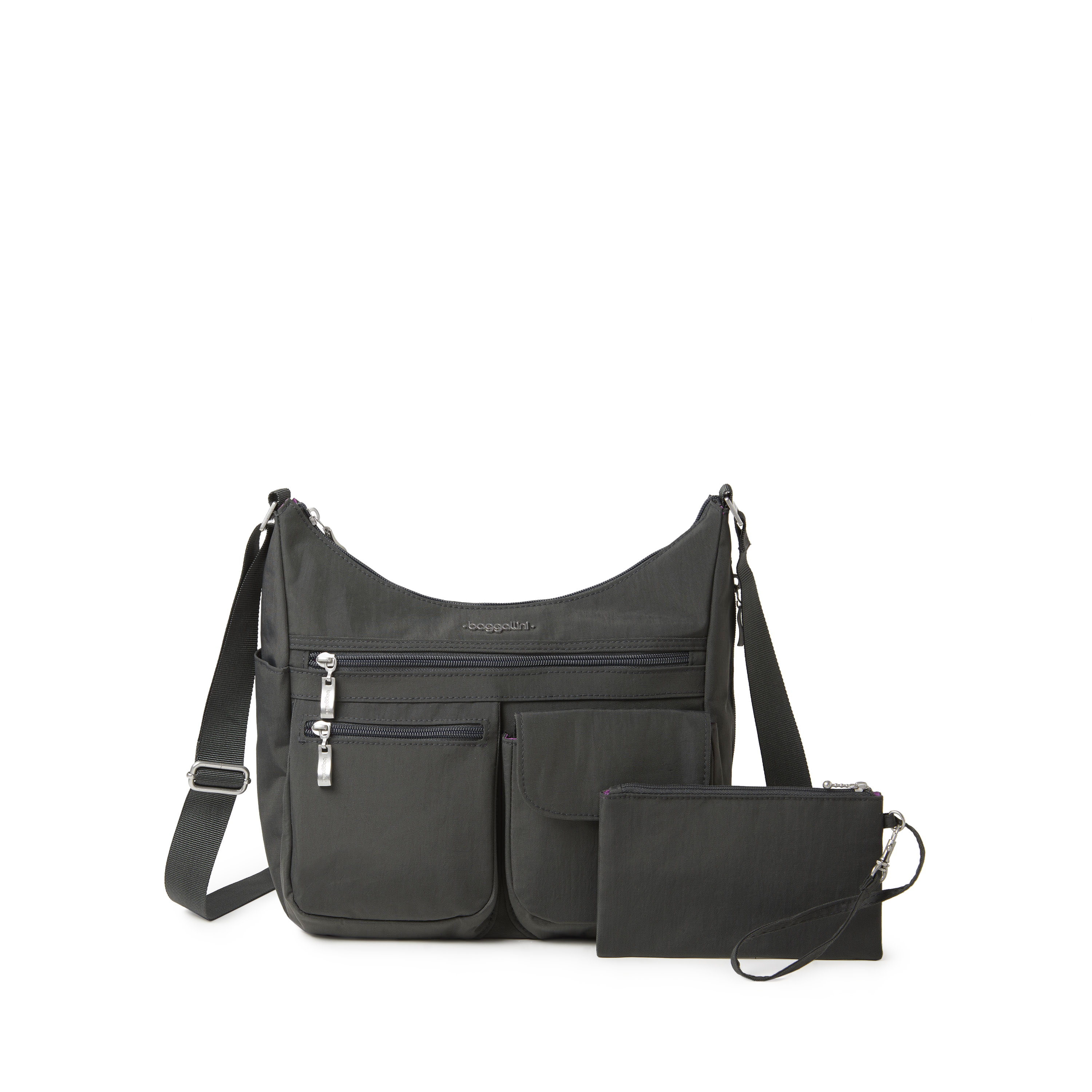 Women's Everywhere Bag with RFID | Baggallini in Gray | Medium