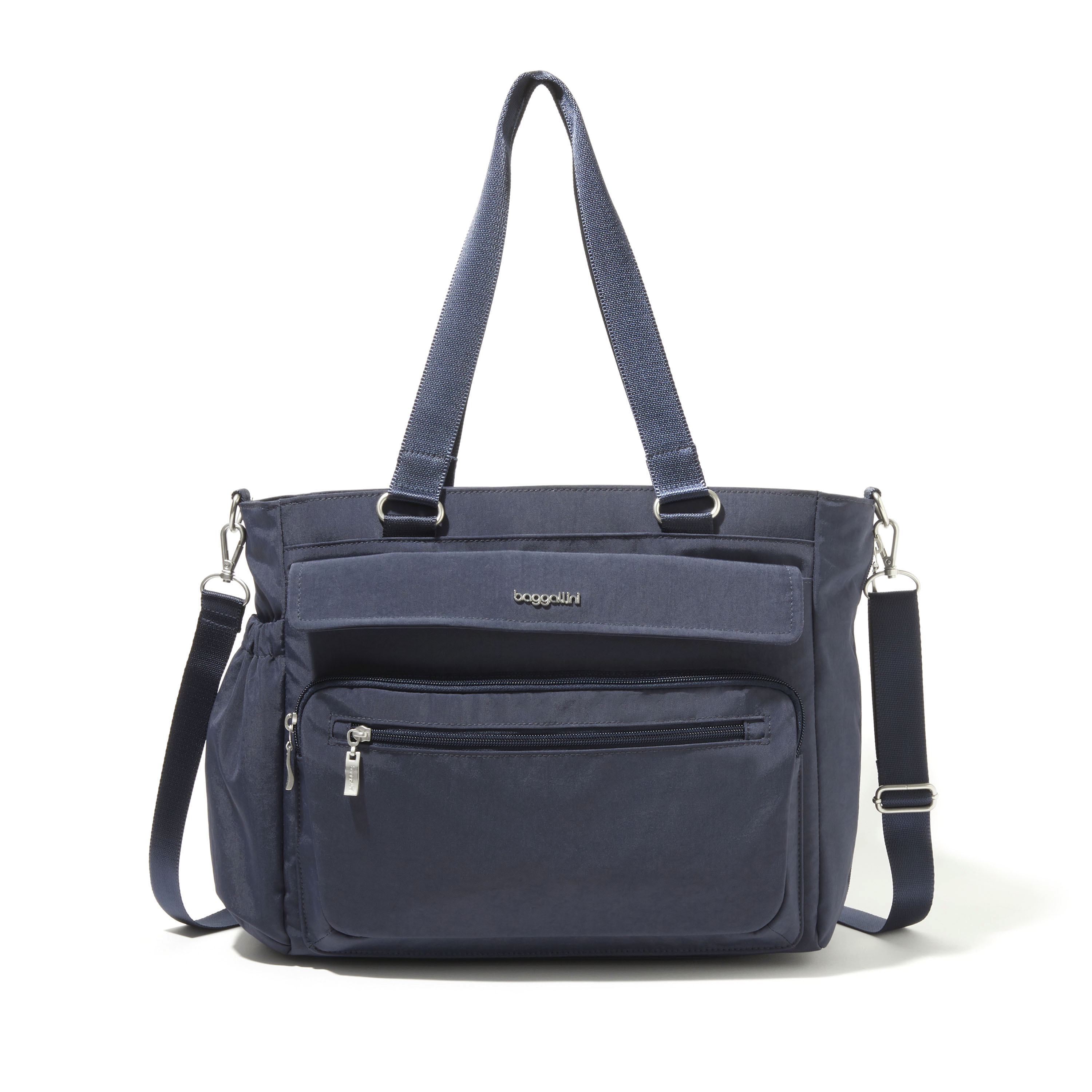 True Classic Laptop Tote Bag | Baggallini in Blue | Large