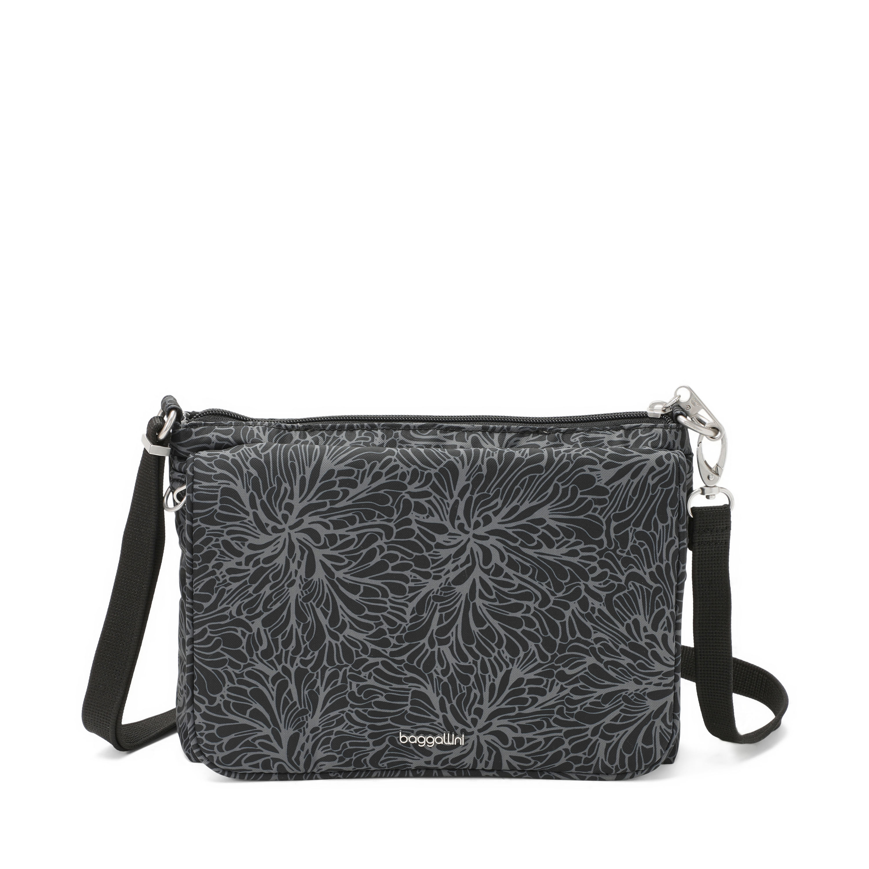 Women's Securtex® Journey Anti-Theft Crossbody Bag | Baggallini in Black | Small