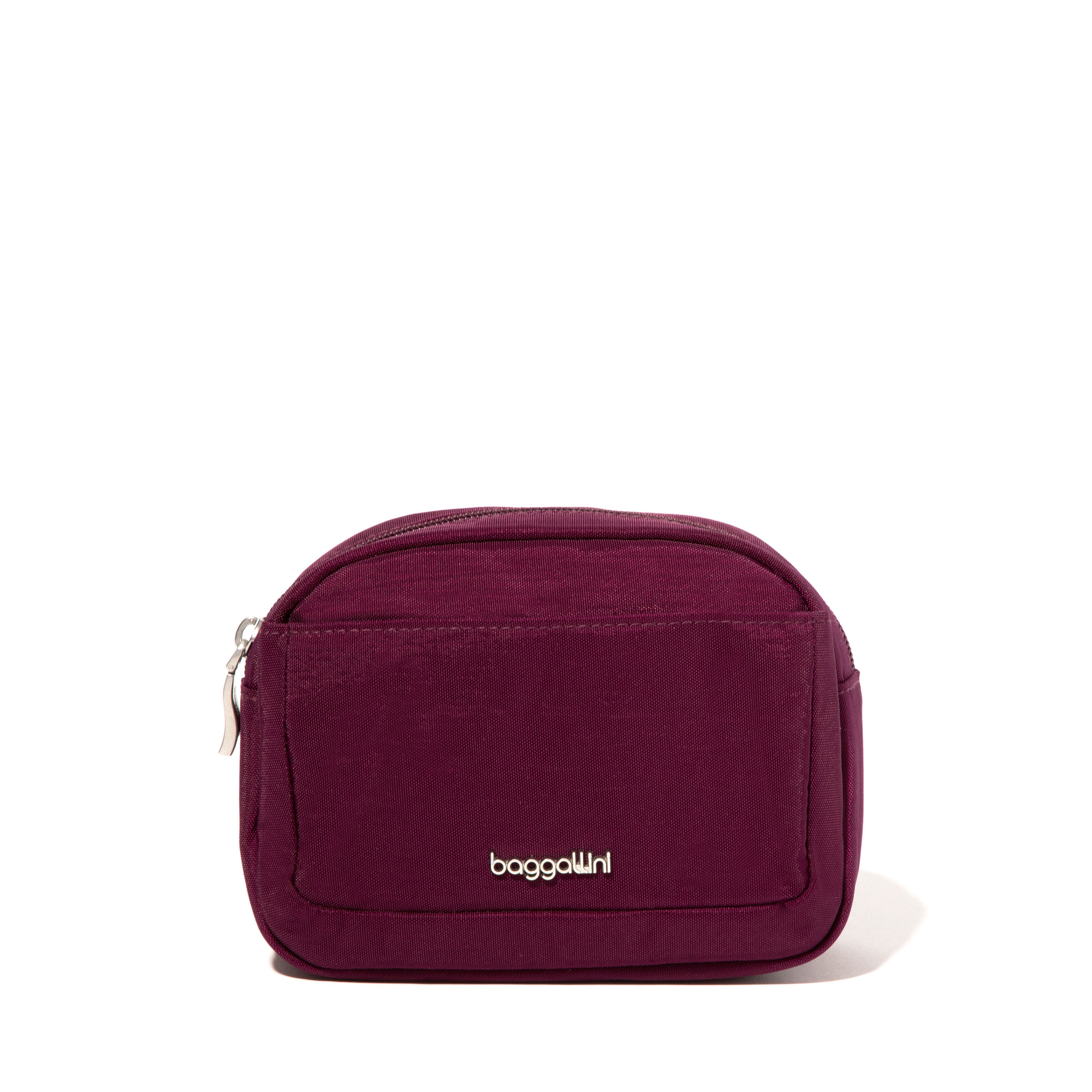 Baggallini Mini Pocket Cosmetic Bag - Mulberry