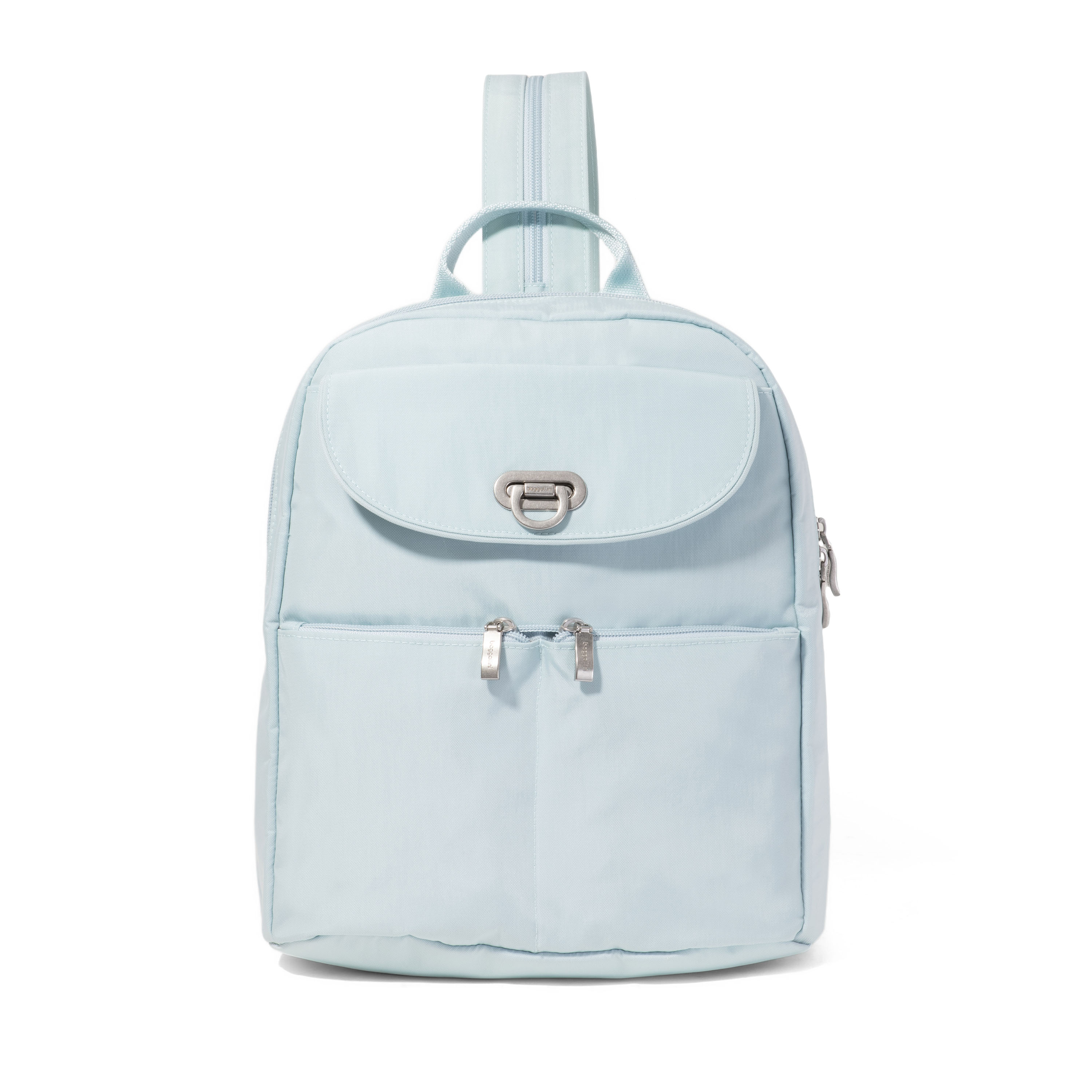 Women's Coastal Flip Lock Day Pack | Baggallini in Blue | Medium