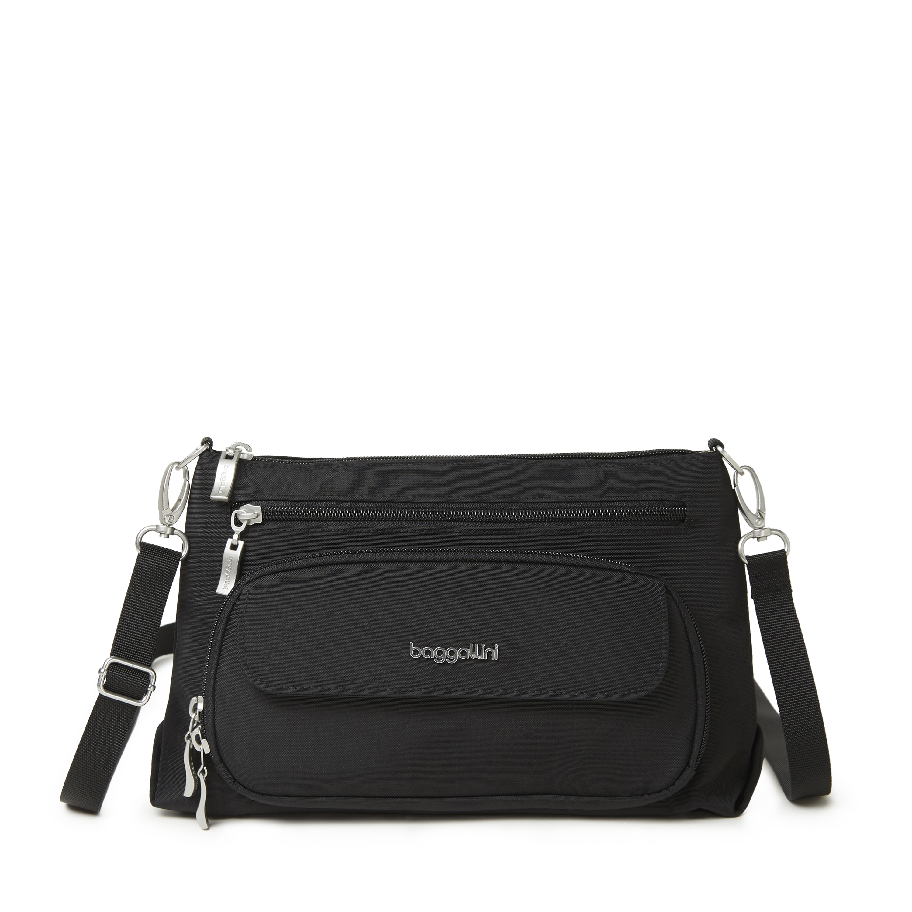 Baggallini Women's Original Rfid Everyday Crossbody Bag - Black
