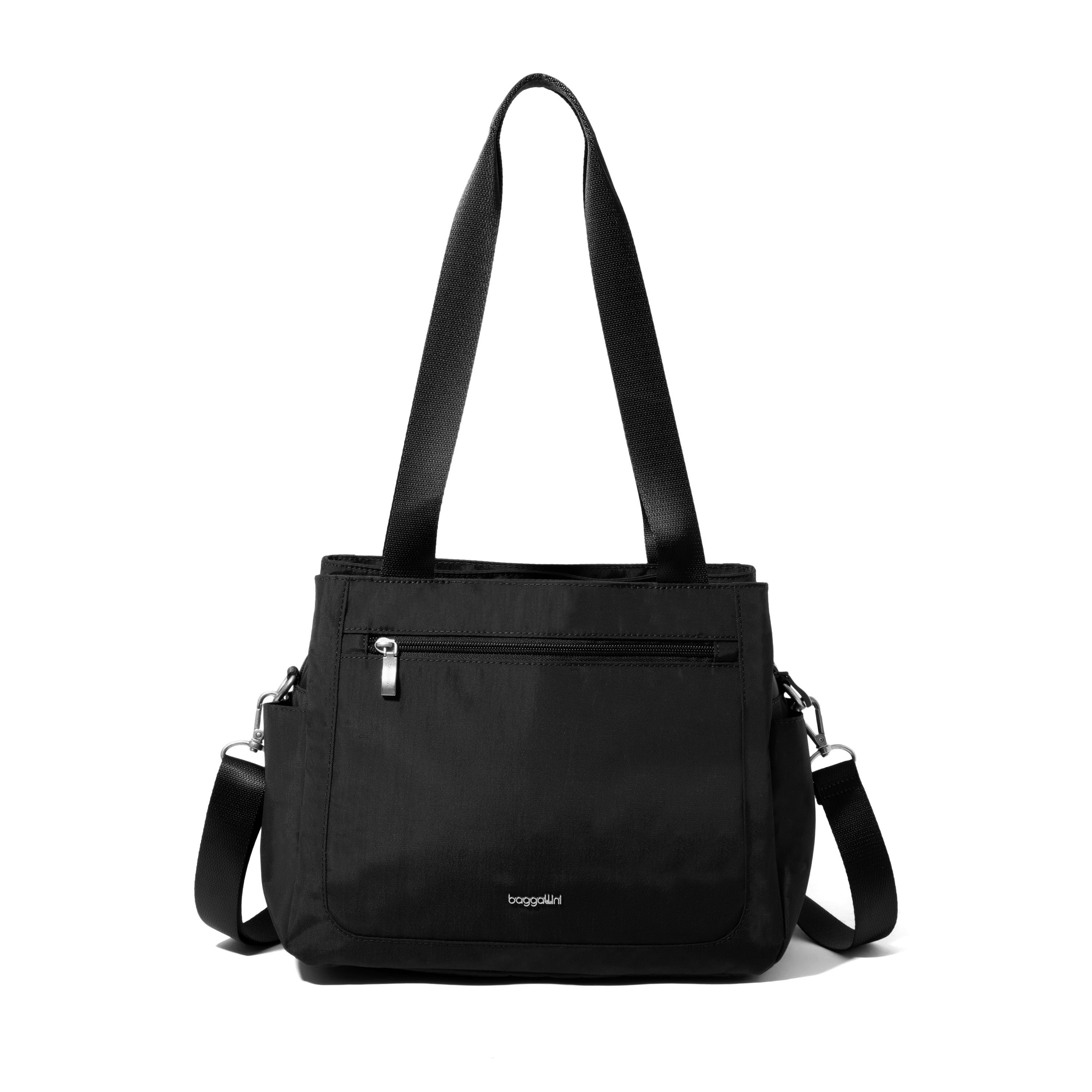 Women's Modern All Time Satchel | Baggallini in Black | Small