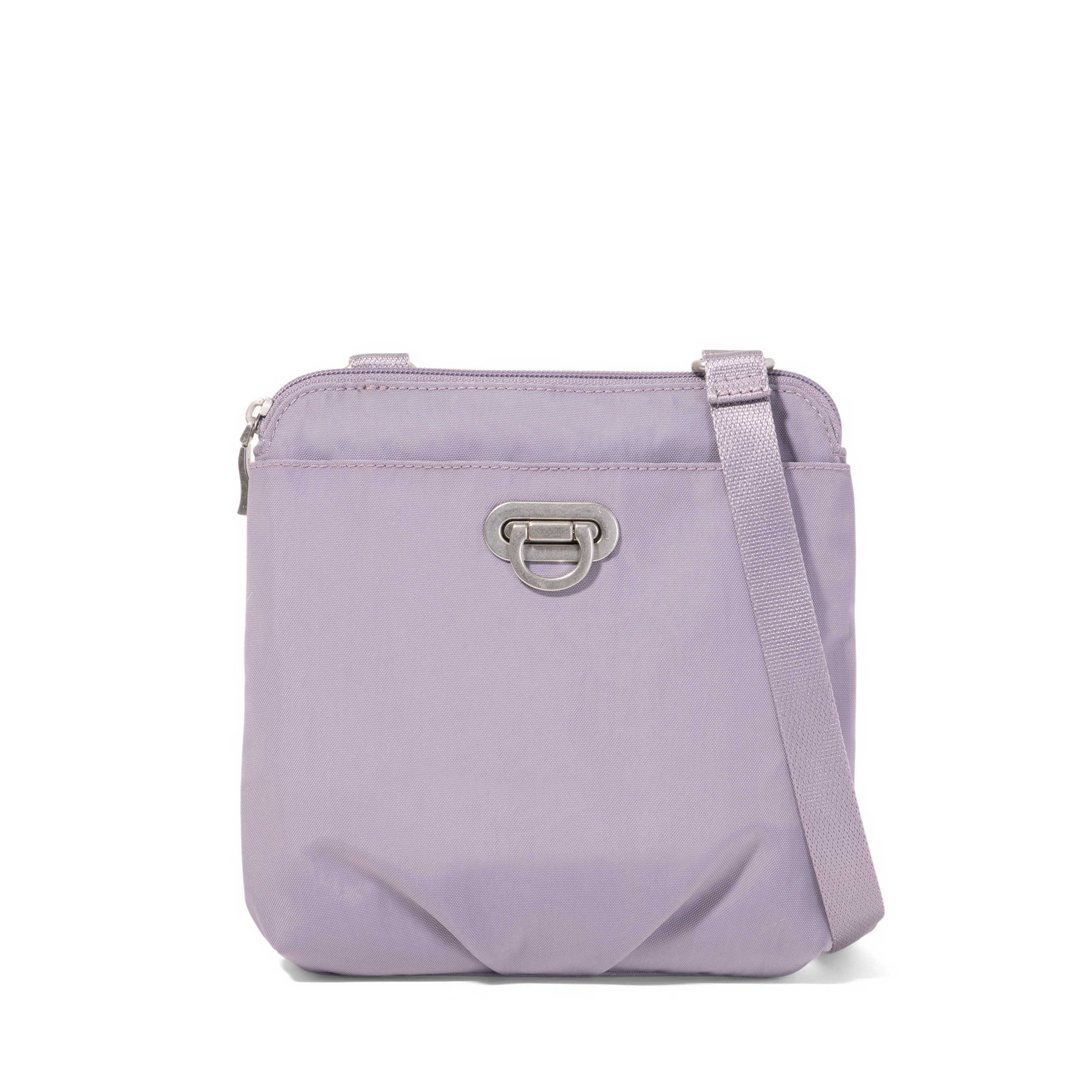 Women's Coastal Flip Lock Mini Crossbody Bag | Baggallini in Purple | Xsmall