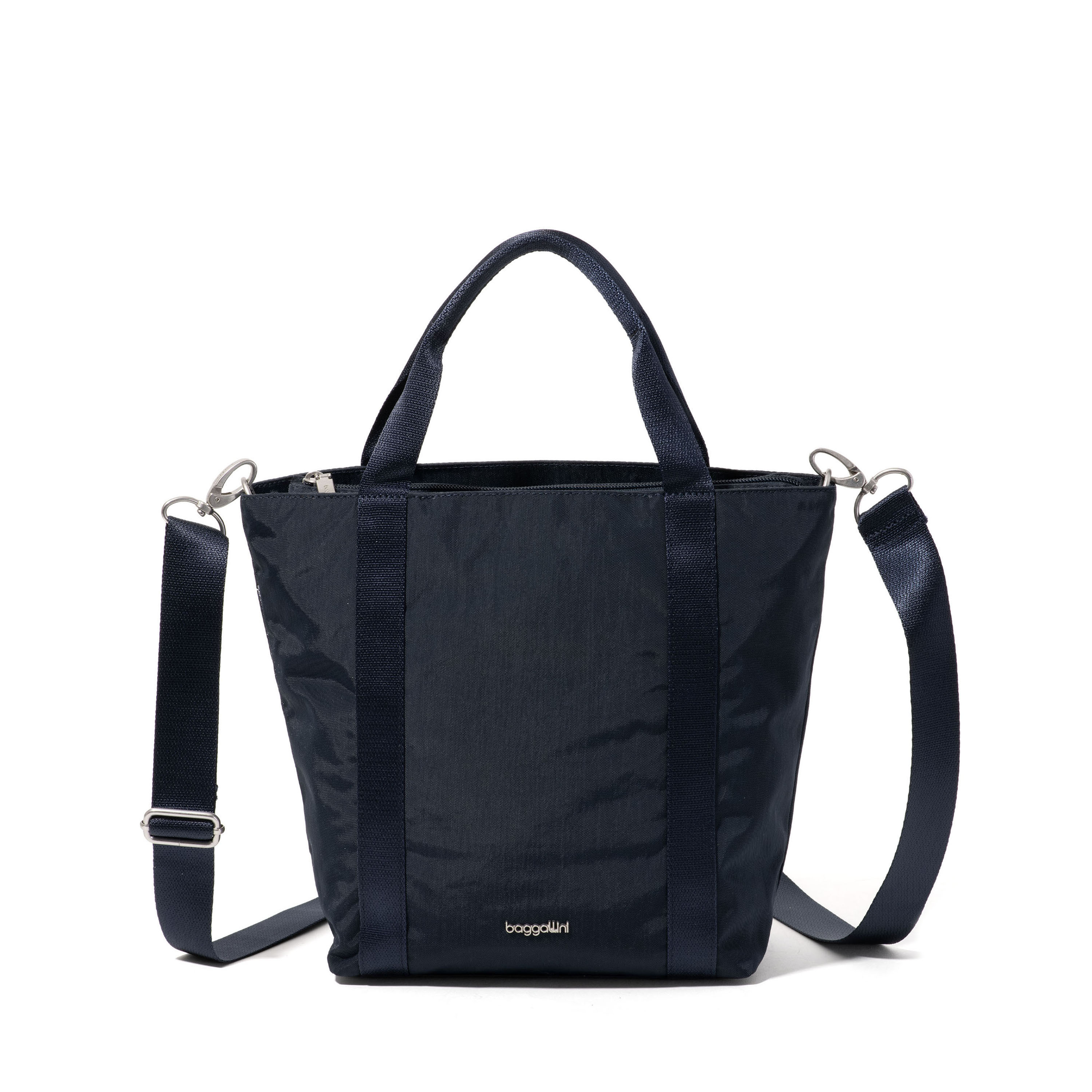 Baggallini Top Carry Handle Small Crossbody Handbag - French Nav