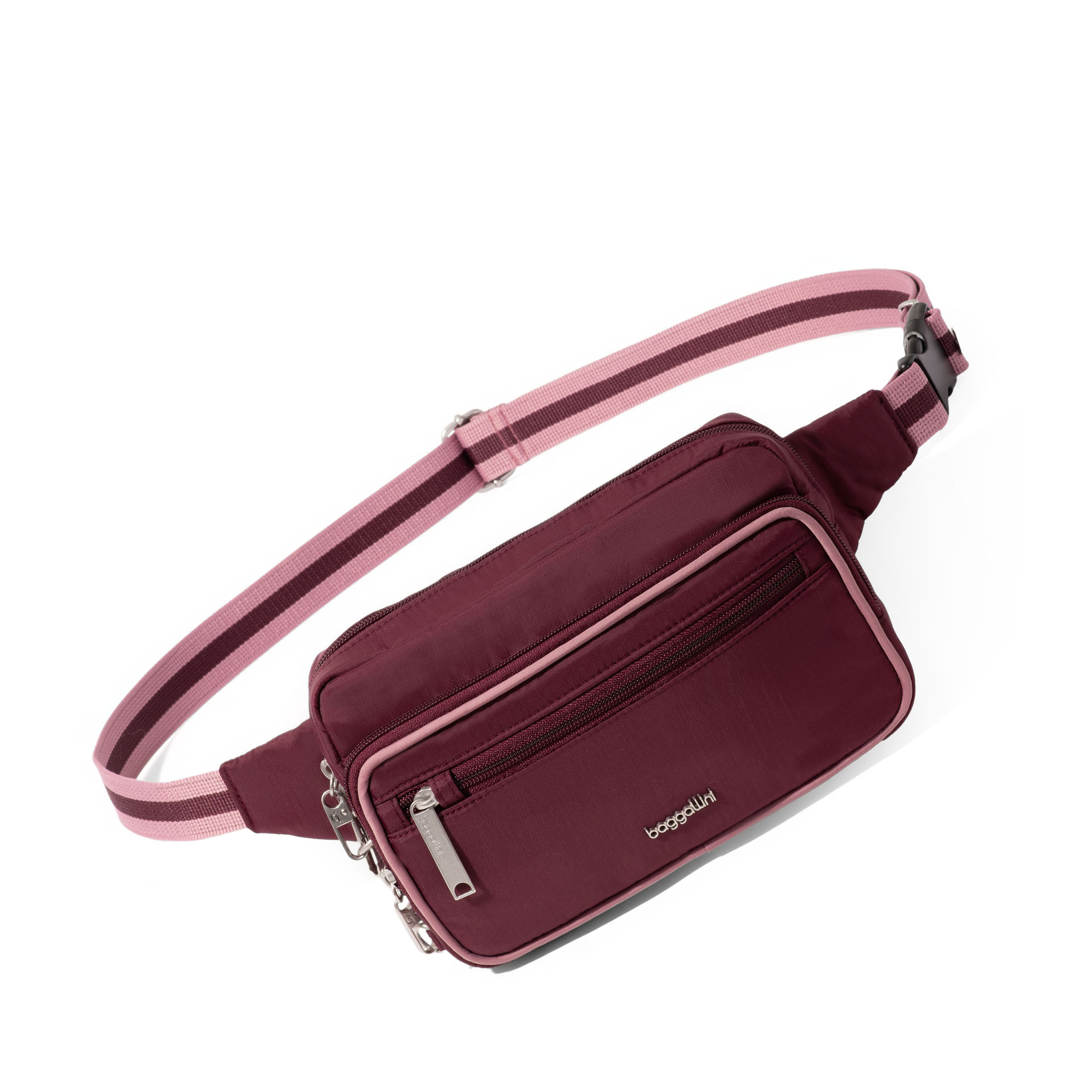Anti-Theft Belt Bag | Securtex | Baggallini in Red | Xsmall