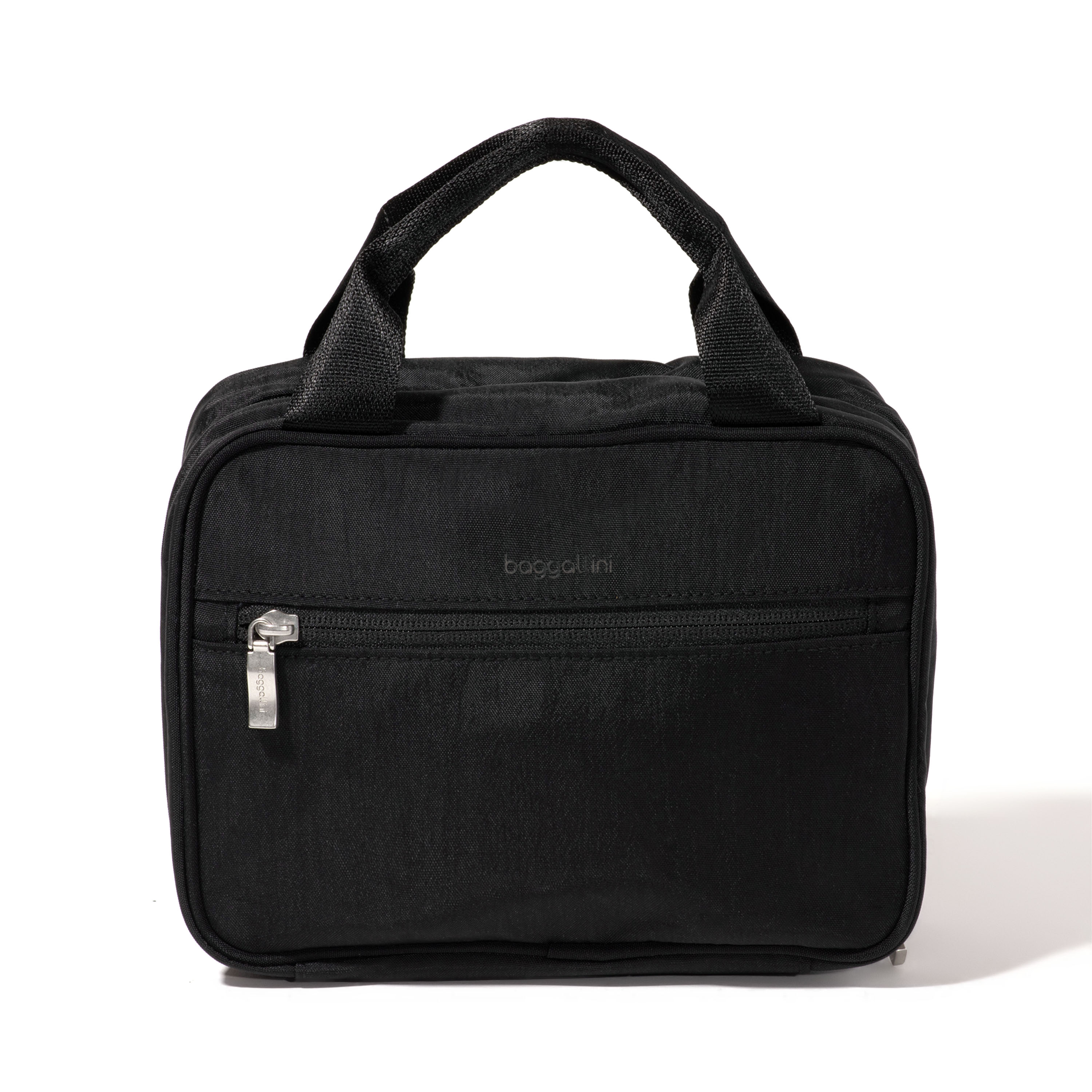 Hanging Travel Toiletry Kit | Baggallini in Black | Small