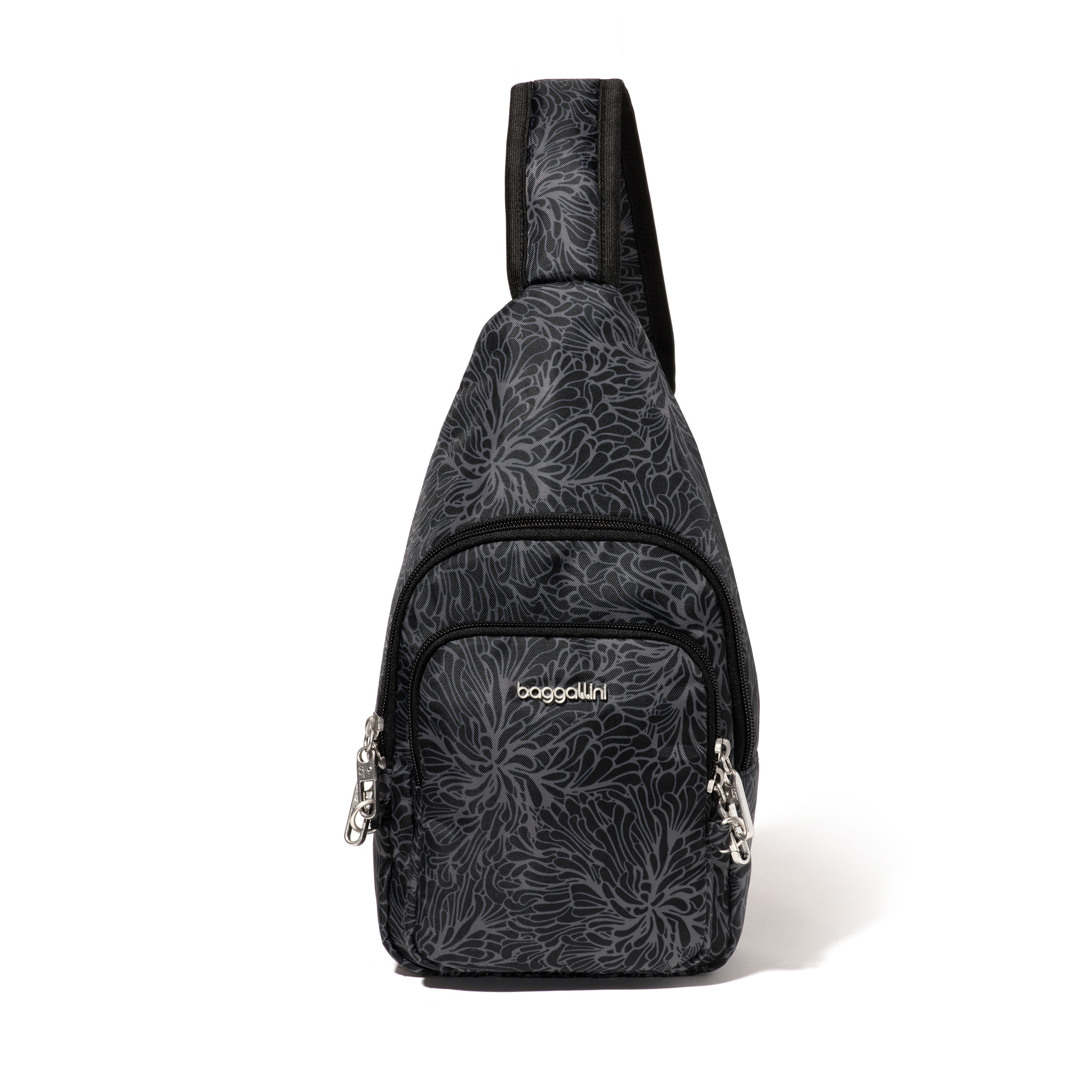Daytripper Anti-Theft Sling Bag | Securtex | Baggallini in Black | Small